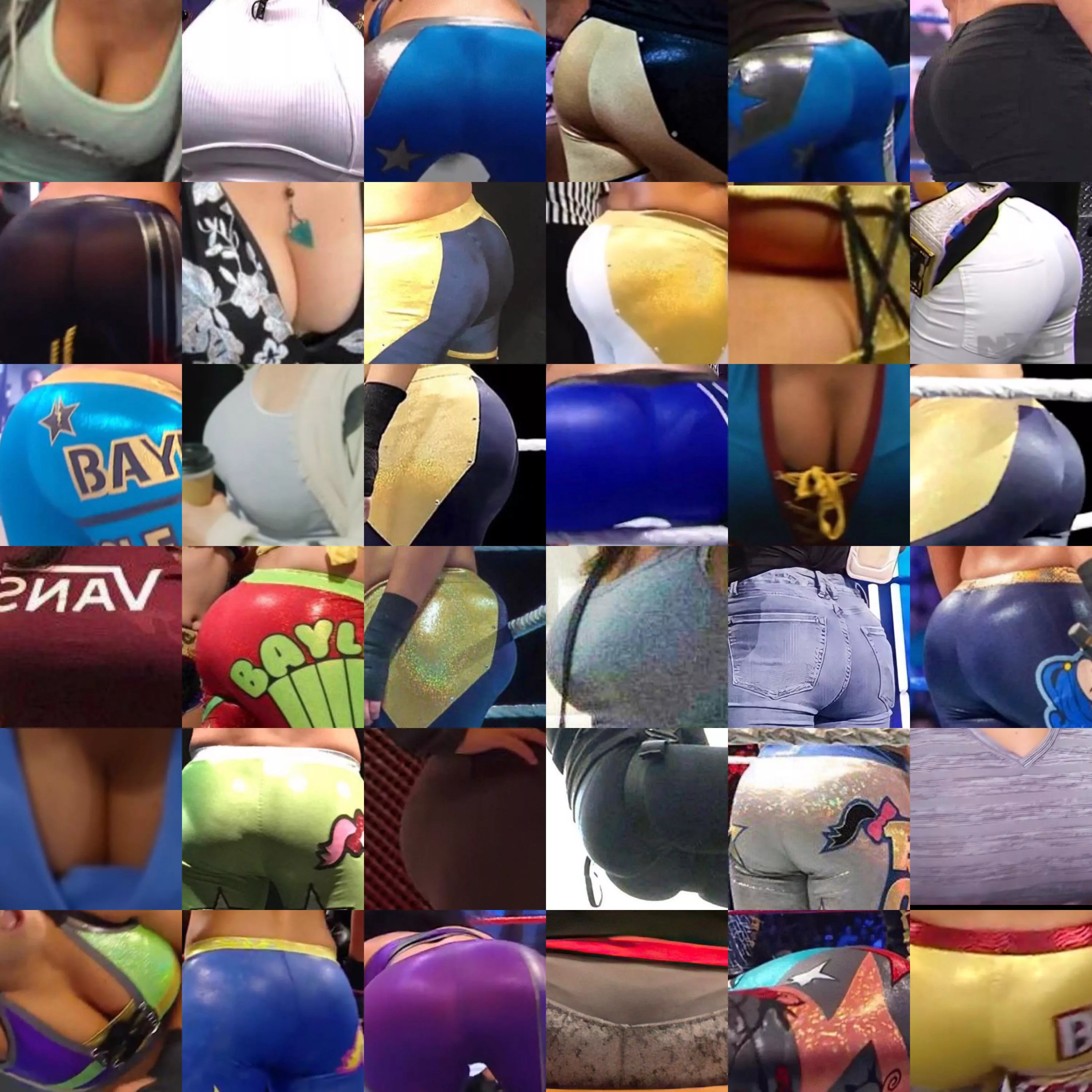 Bayley MEGA collage