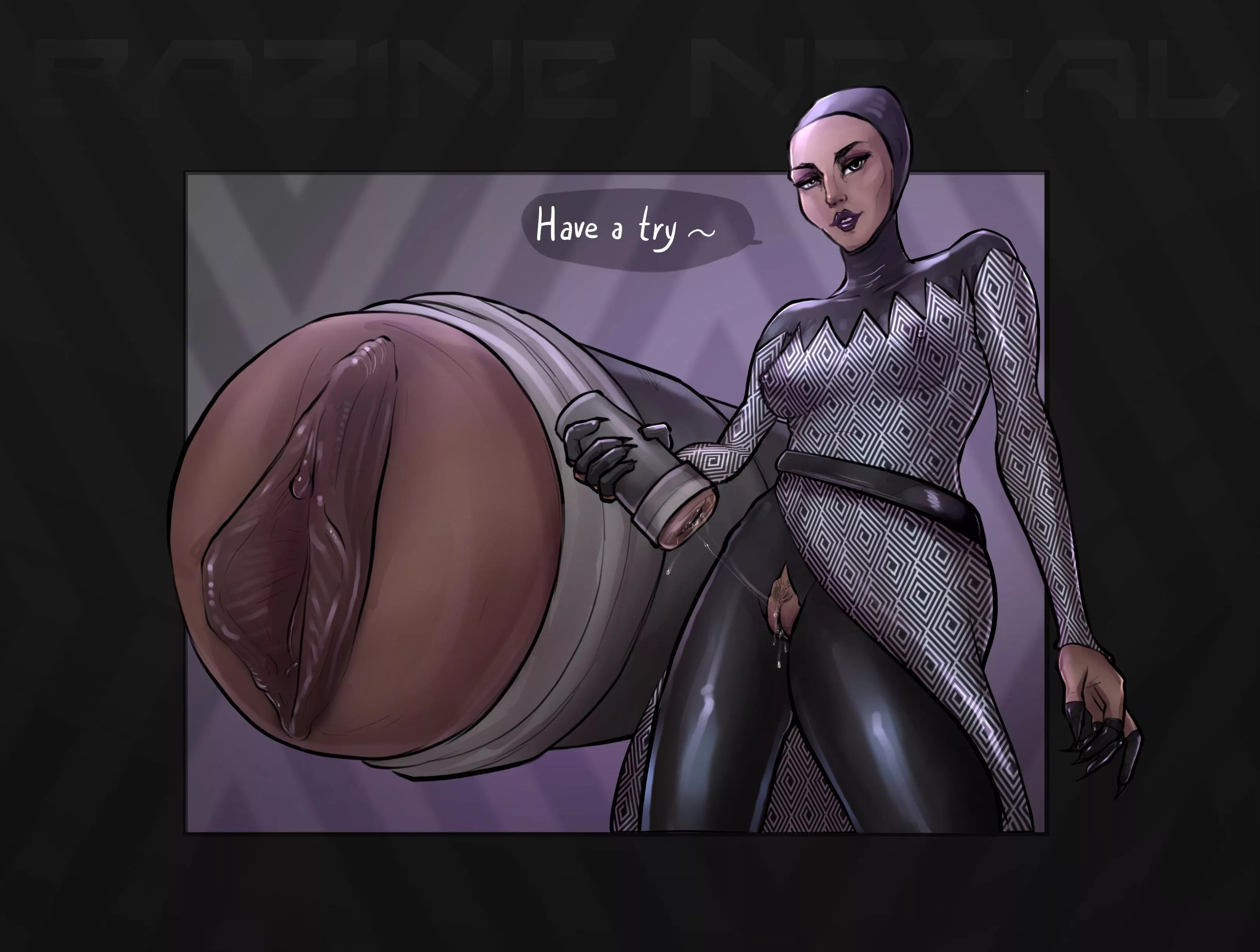 Bazine Netal Fleshlight poster (Berrythelothcat)