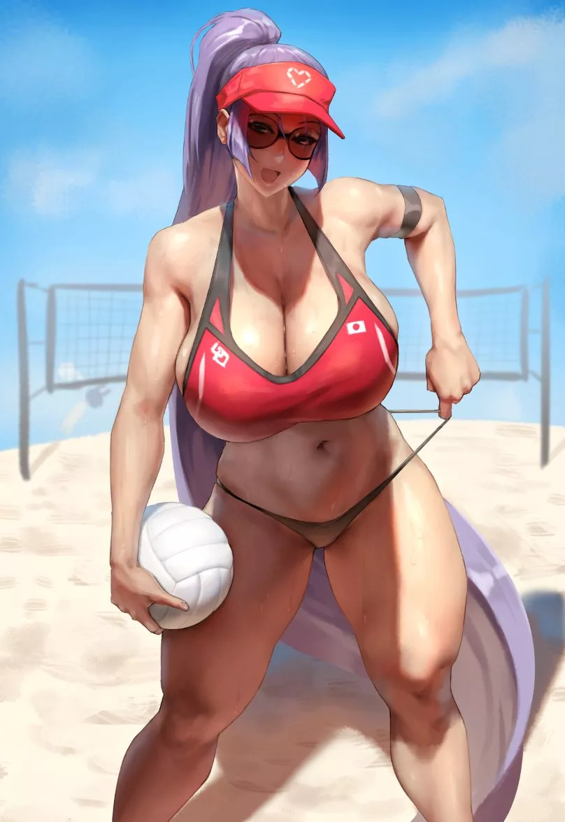 beach volleyball thick milf (EU03)