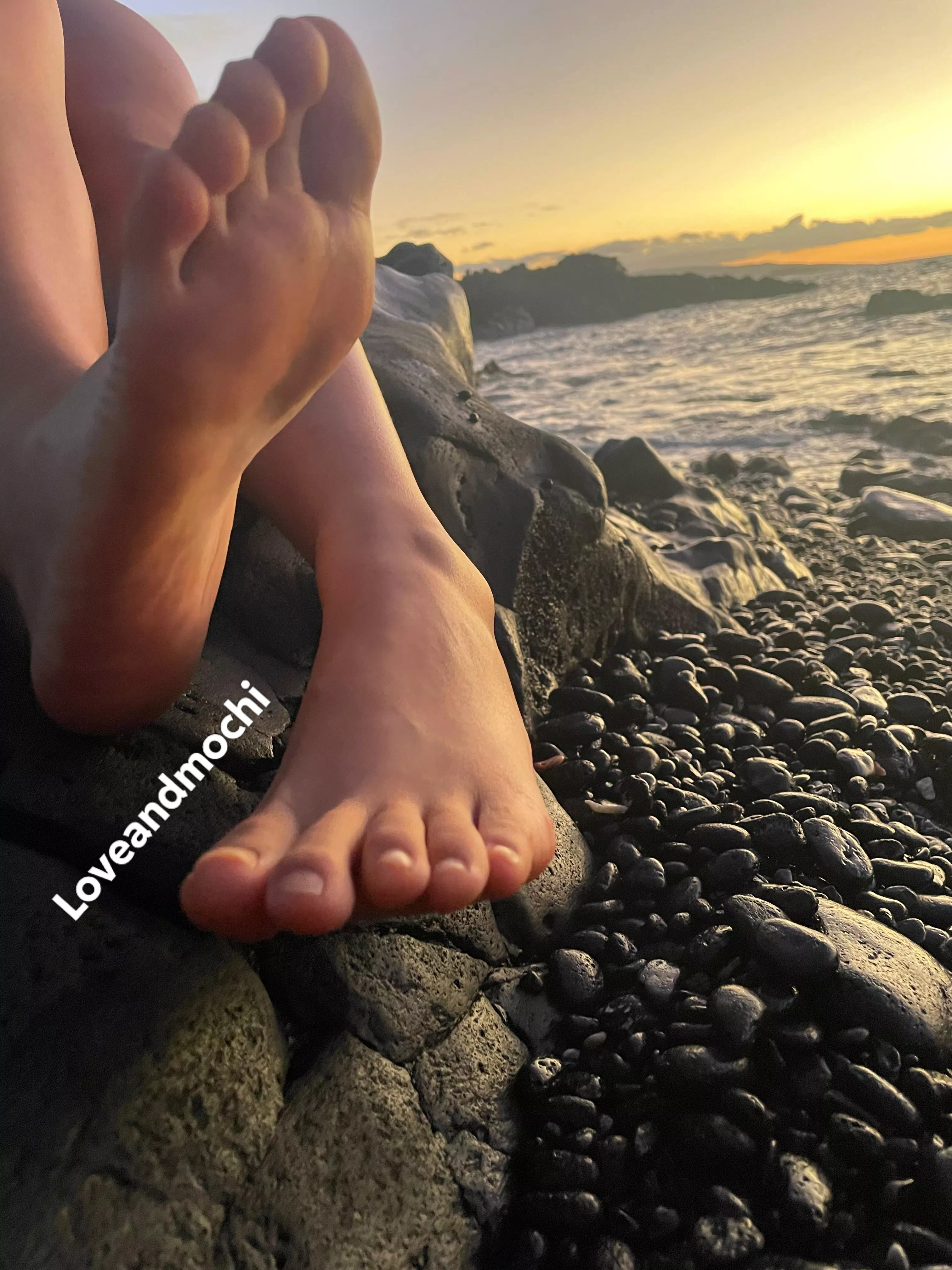 Beached feet