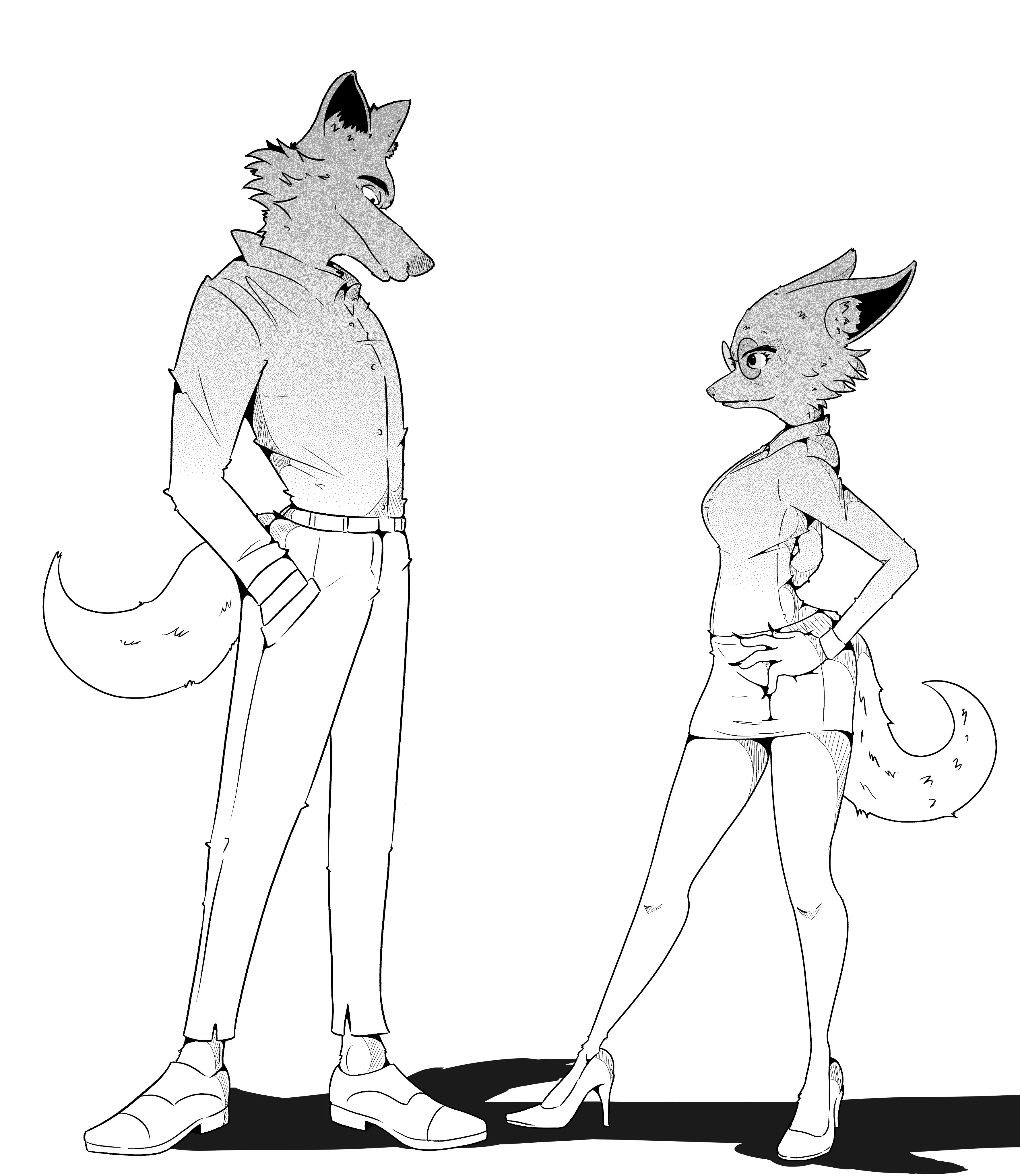 Beastars style badguys [self drawing]