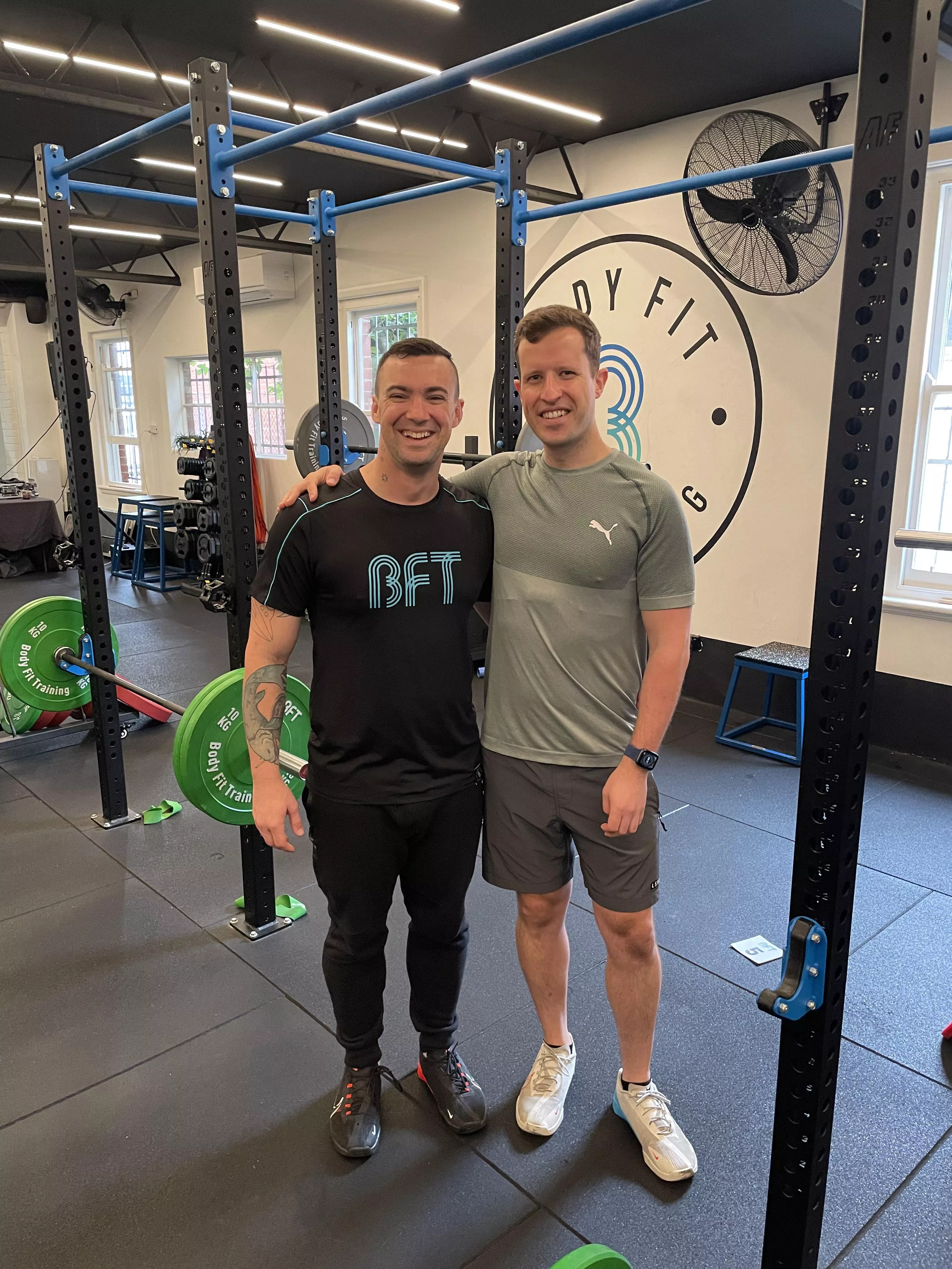 Been a while since I posted here, so here’s a shot of my partner coming to the gym I work at for the first time to be coached by me. He wasn’t very impressed that I didn’t take it easy on him…