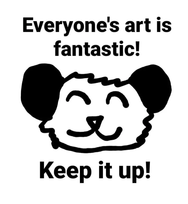 Been so swamped in uni work I haven't been on much so I made this quick message for everyone! Yeah it's not much, but I really do love seeing all the art on here!