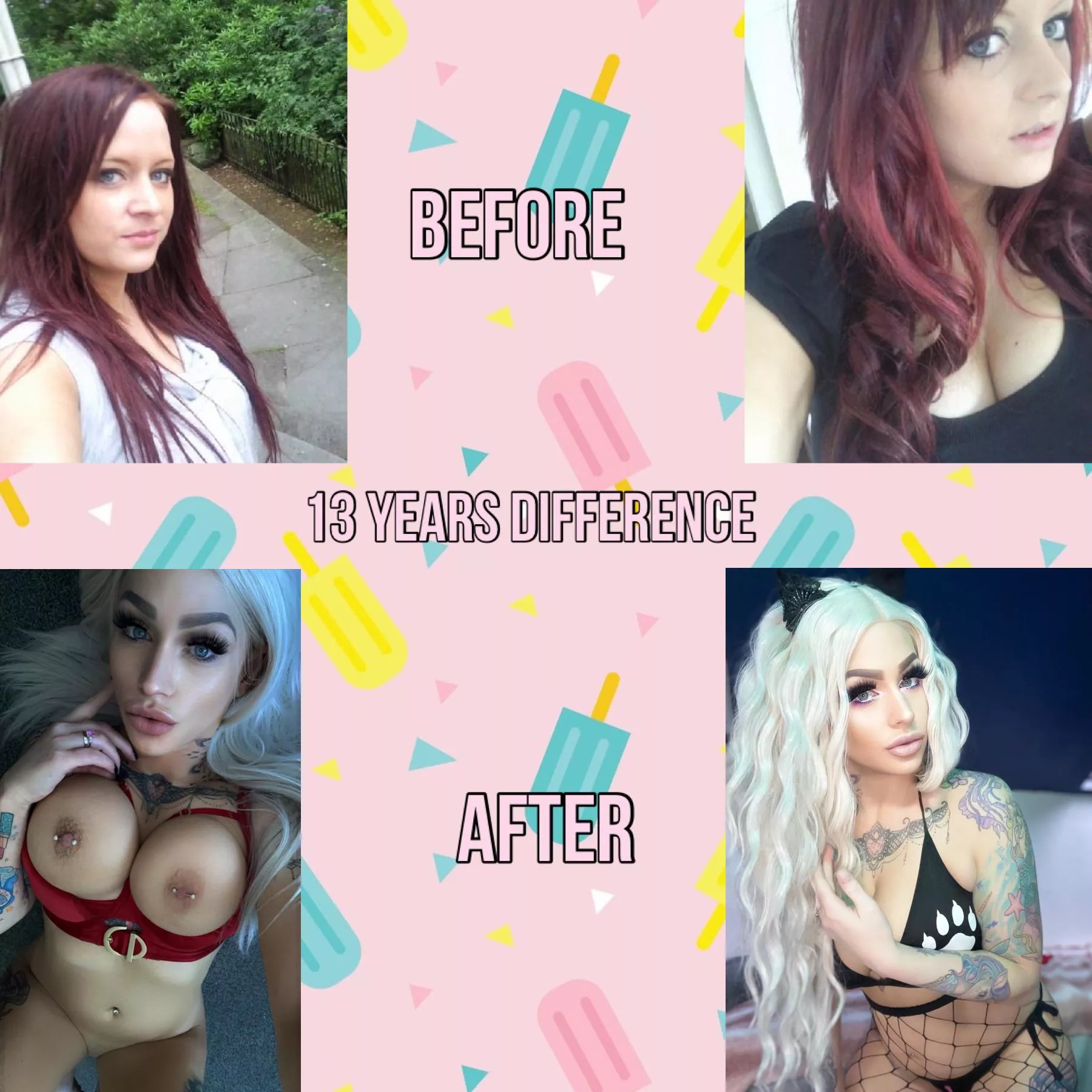 Before and after and still loads to come! Please Show some love I’ve had a terrible day and would should i have done next?