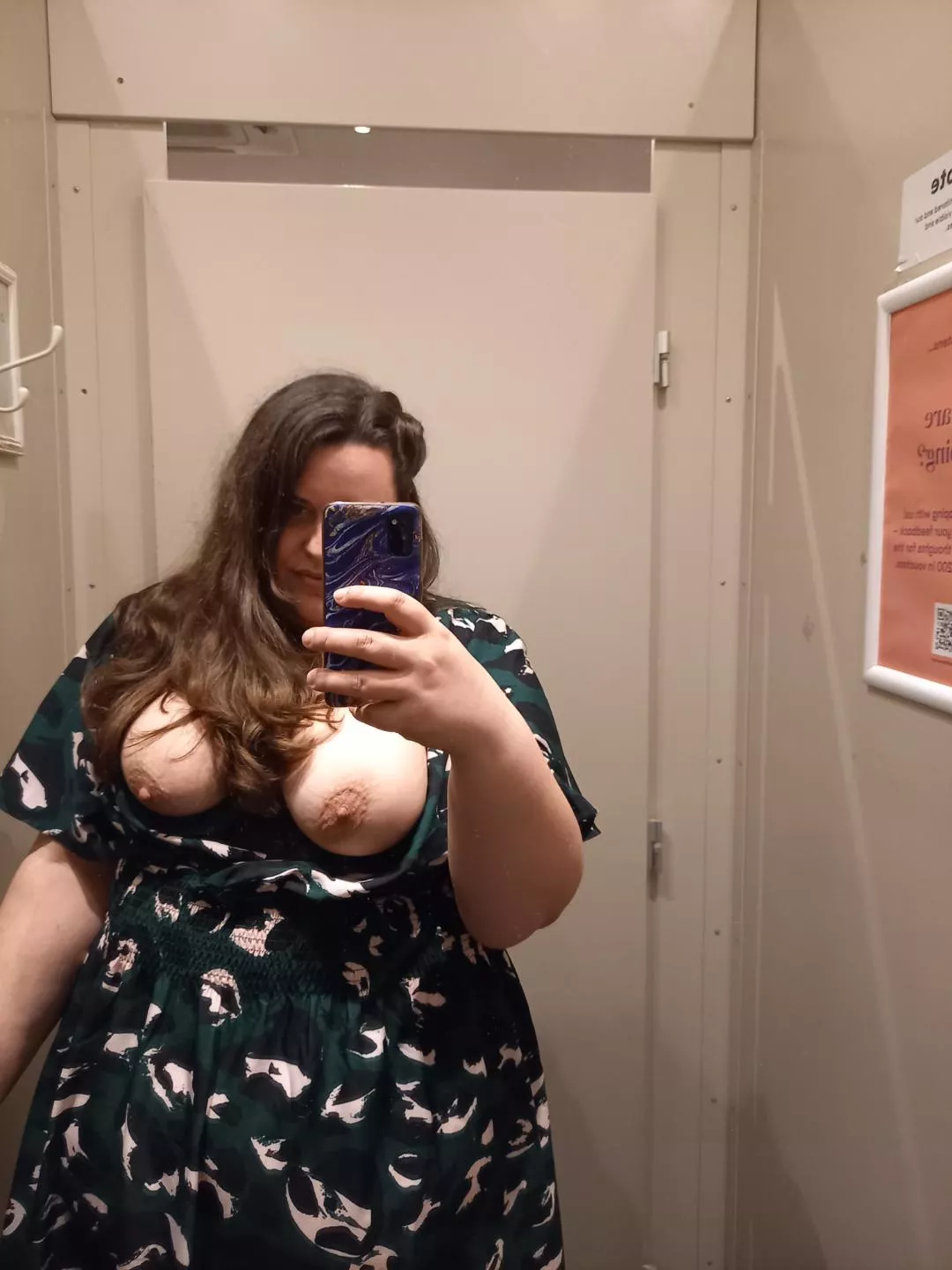 being a whore in a changing room