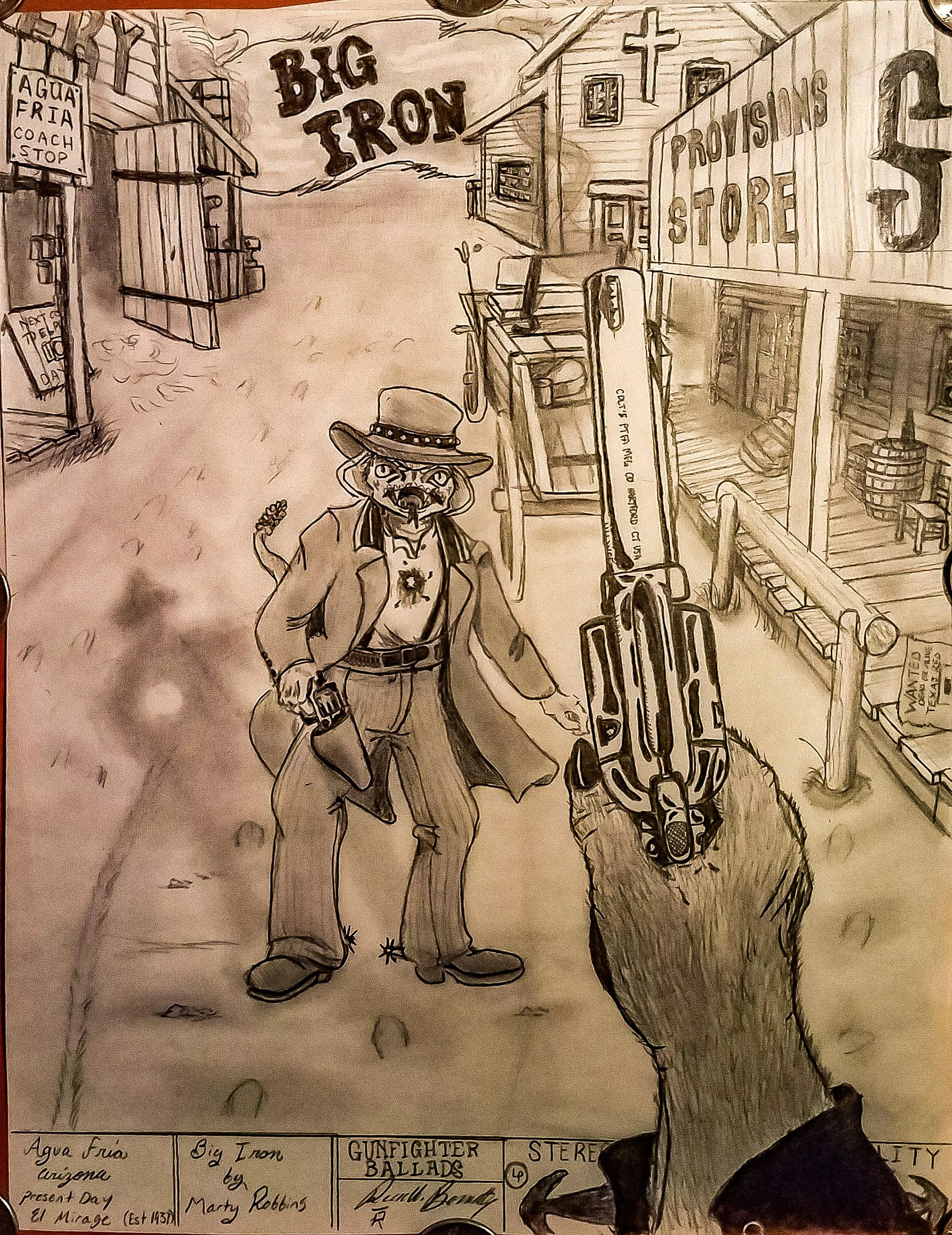 Big Iron [Marty Robbins] (By me/Bar_R_Arts)