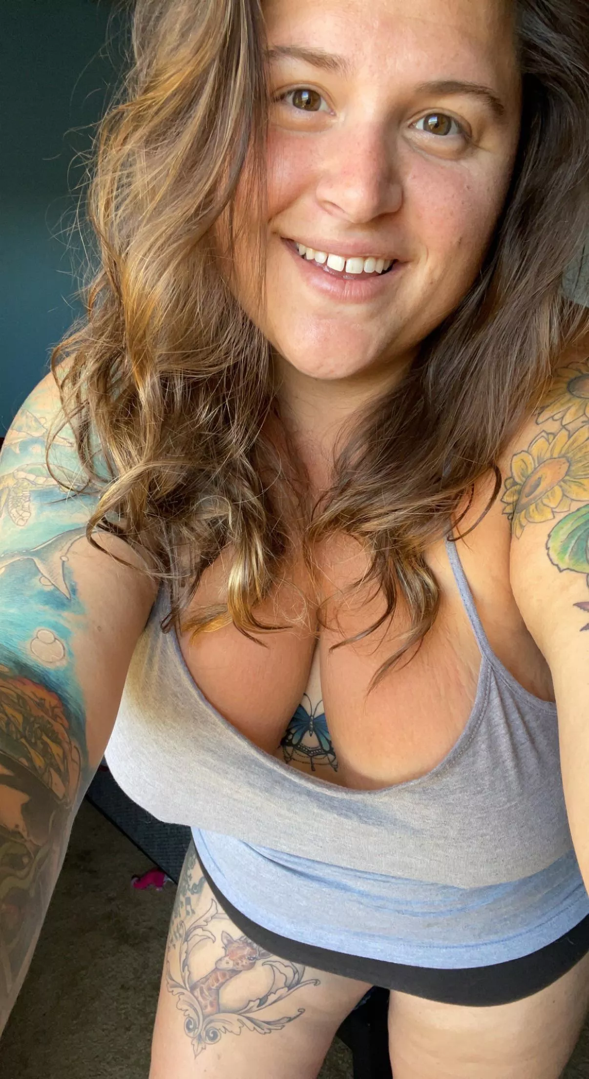 big naturals and tattoos all over my bbw body , do i have your attention now?