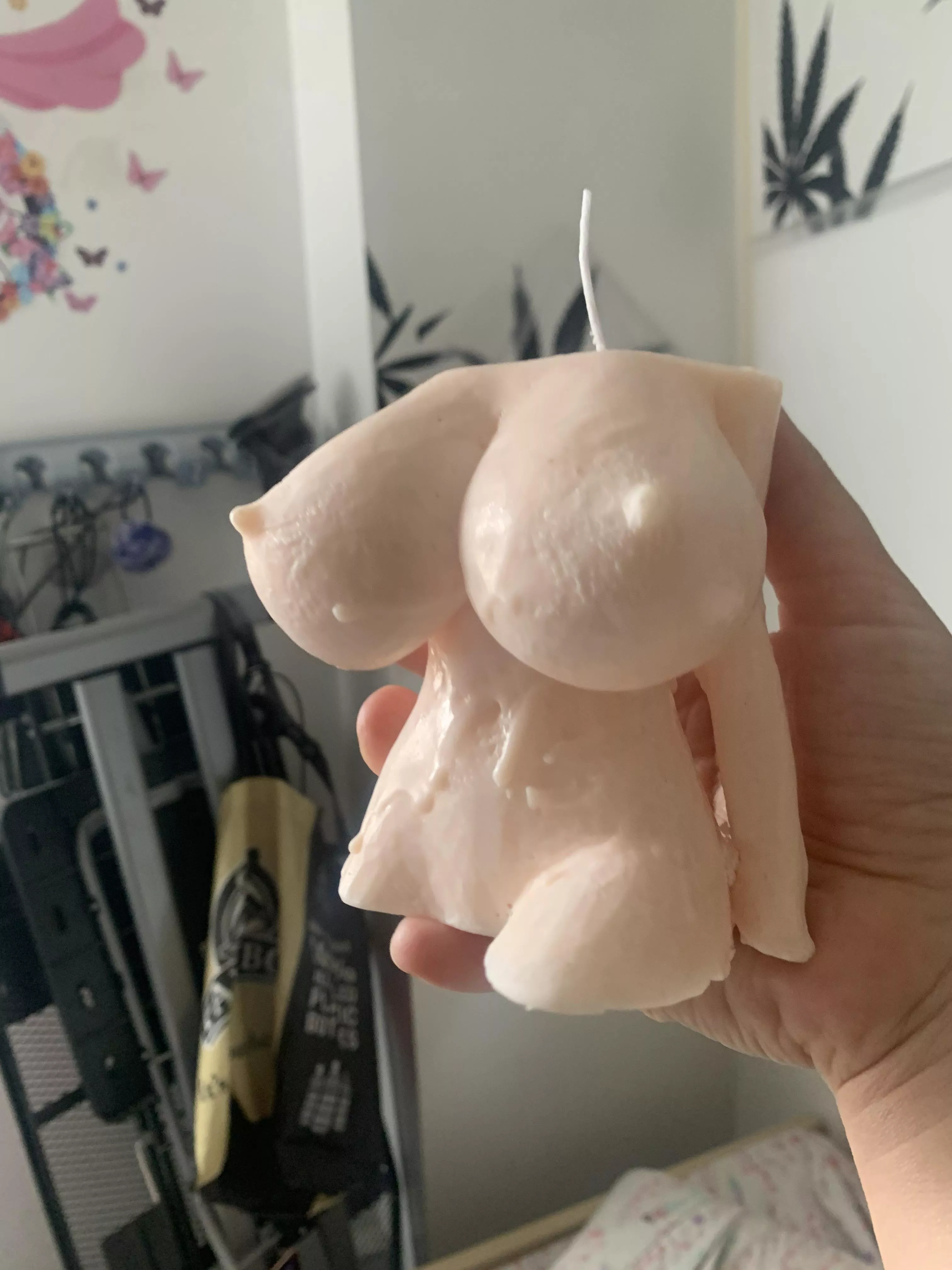 Big titty candle