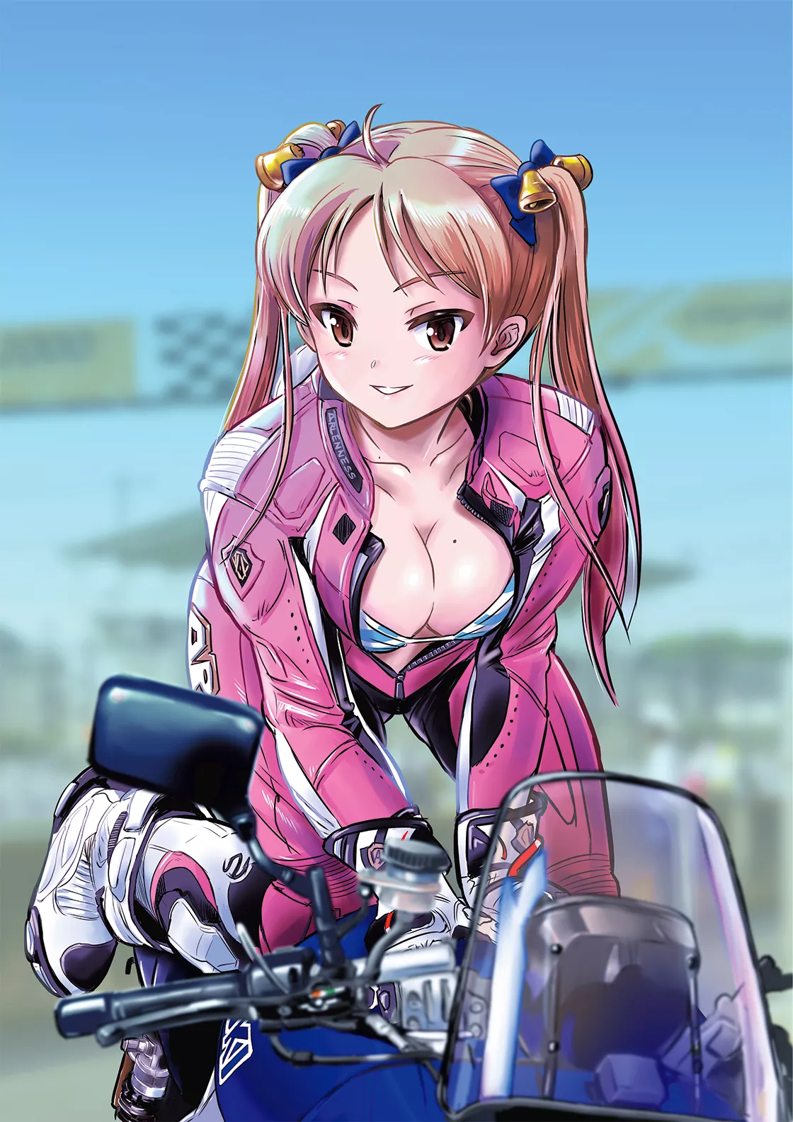 Biker Suzunoki Rin (Sakuma Masanori ) [ Bakuon!!]