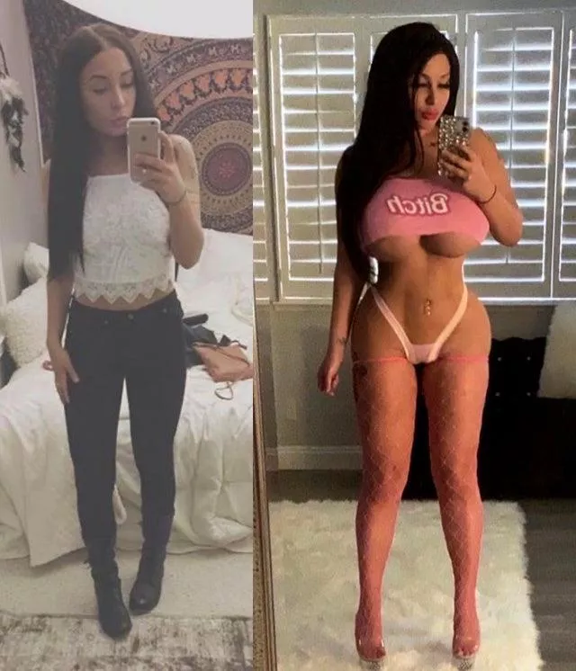 Bimbo transformation 😍