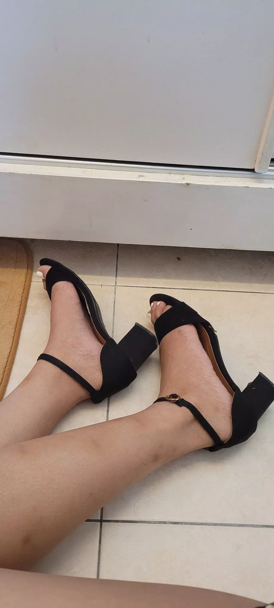 Black heels