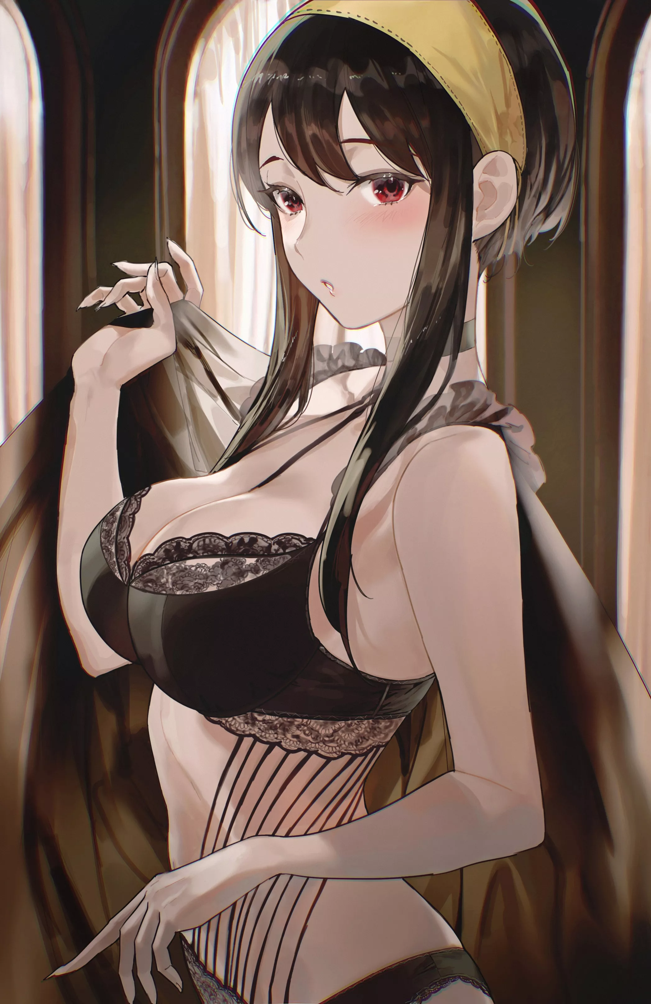 Black lingerie [Spy x Family]