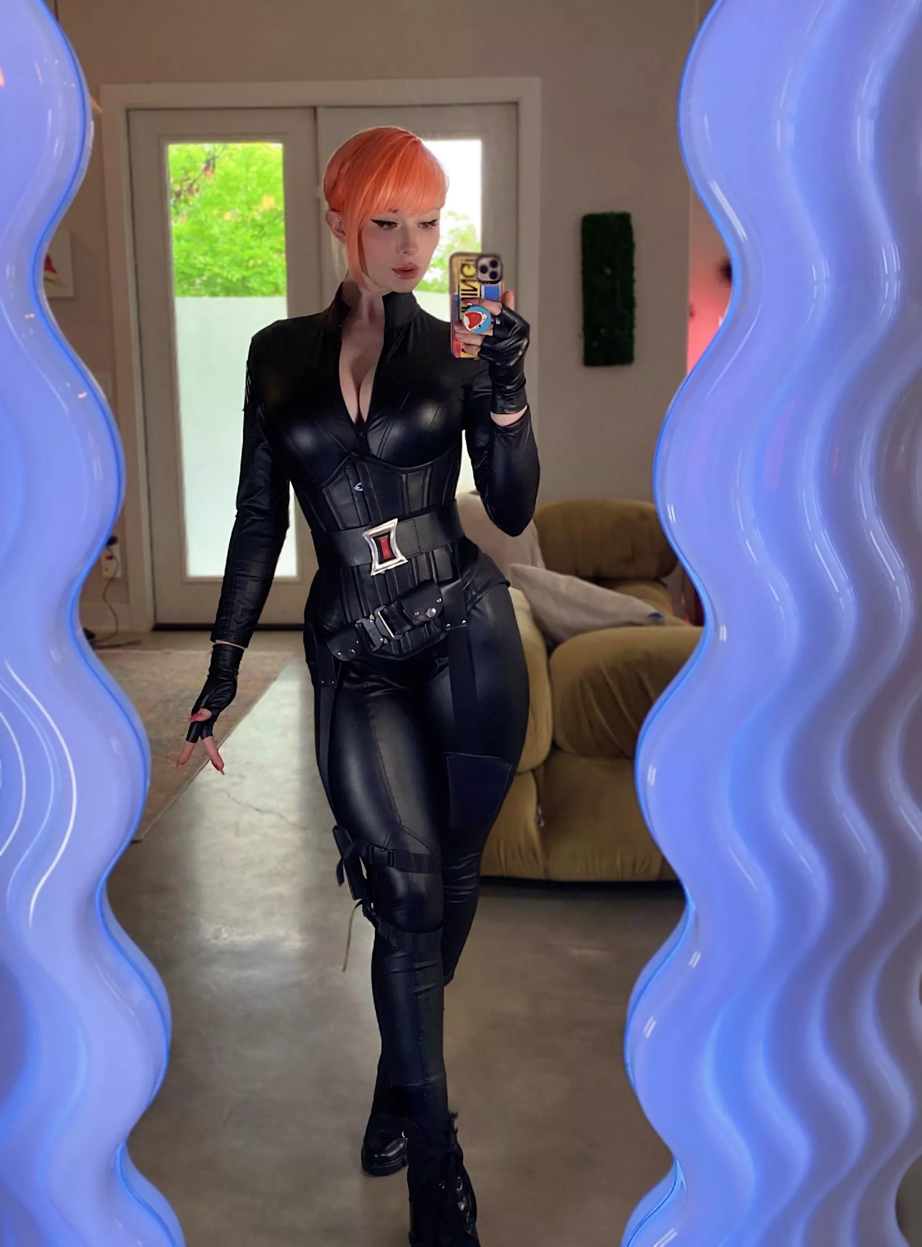 black widow by Jenna Lynn Meowri