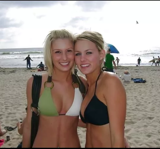 Blondies at the beach