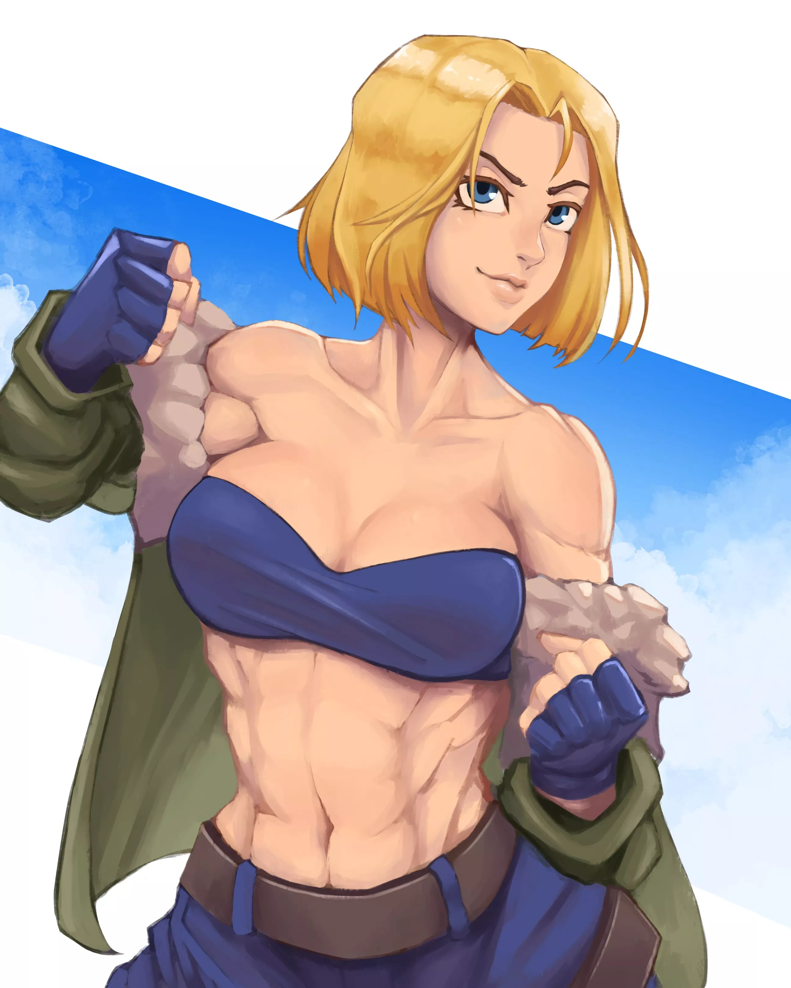 Blue Mary (count galatea) [Fatal Fury, The King of Fighters]