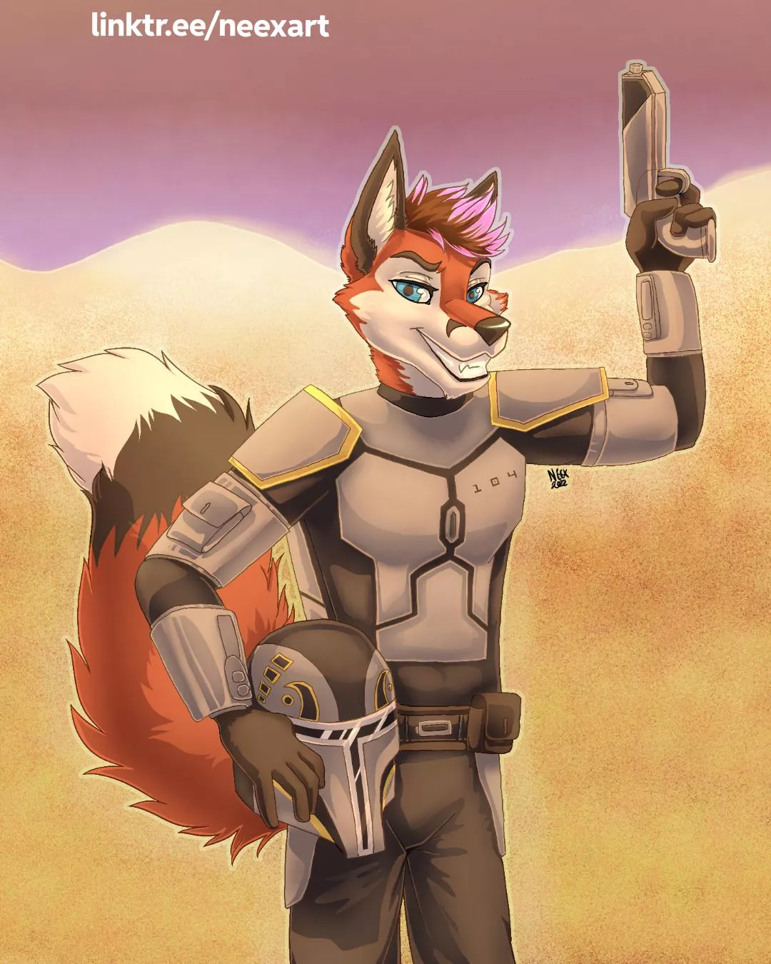 Boba fox (art by neex/me)