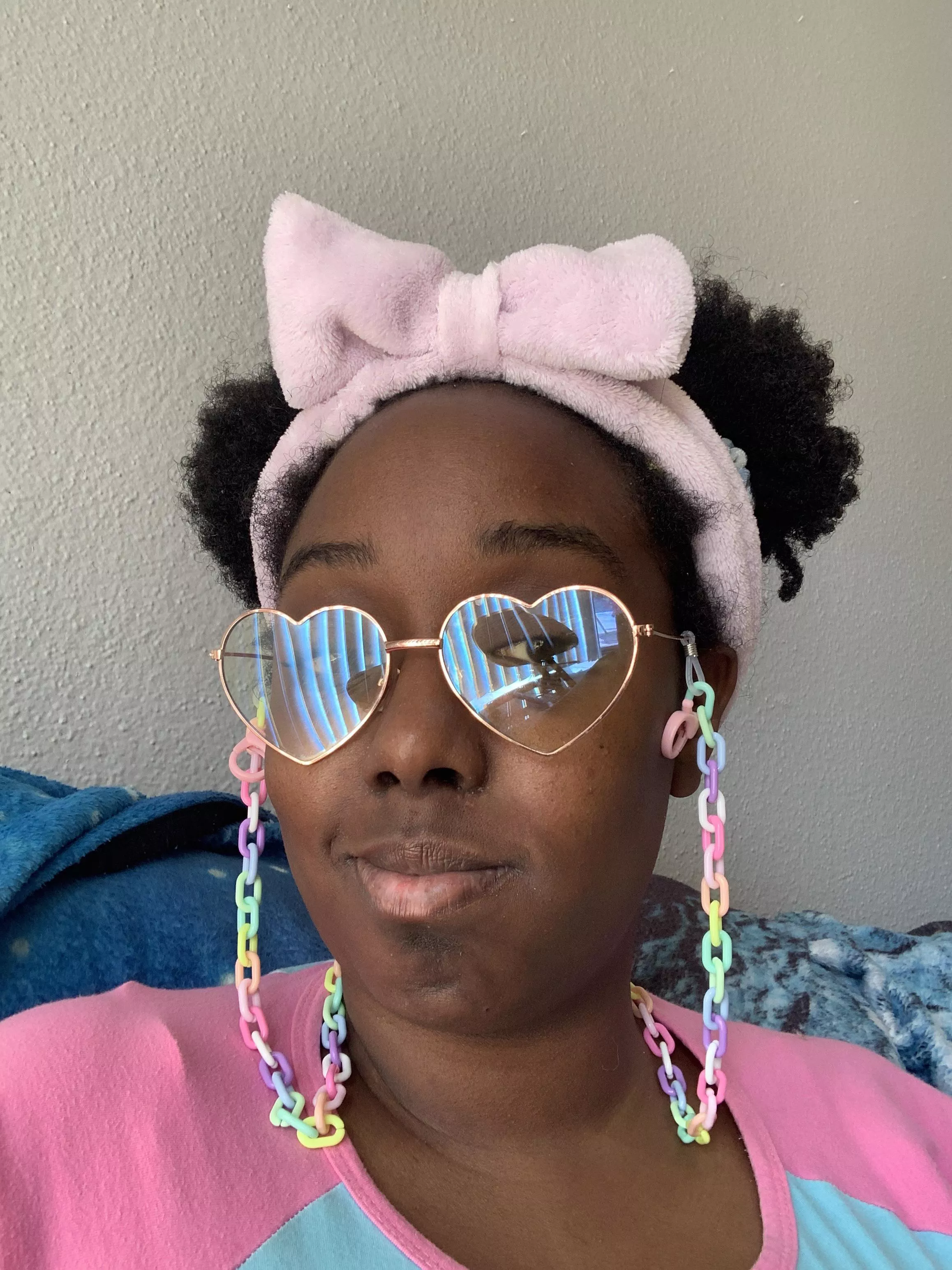 Bonkers over my glasses chain 🥰