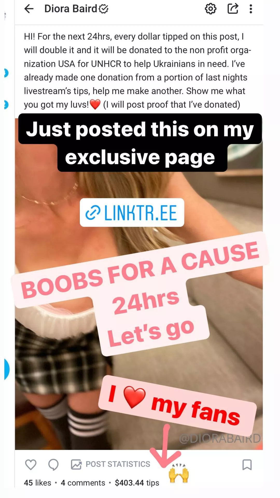 Boobs For A Cause