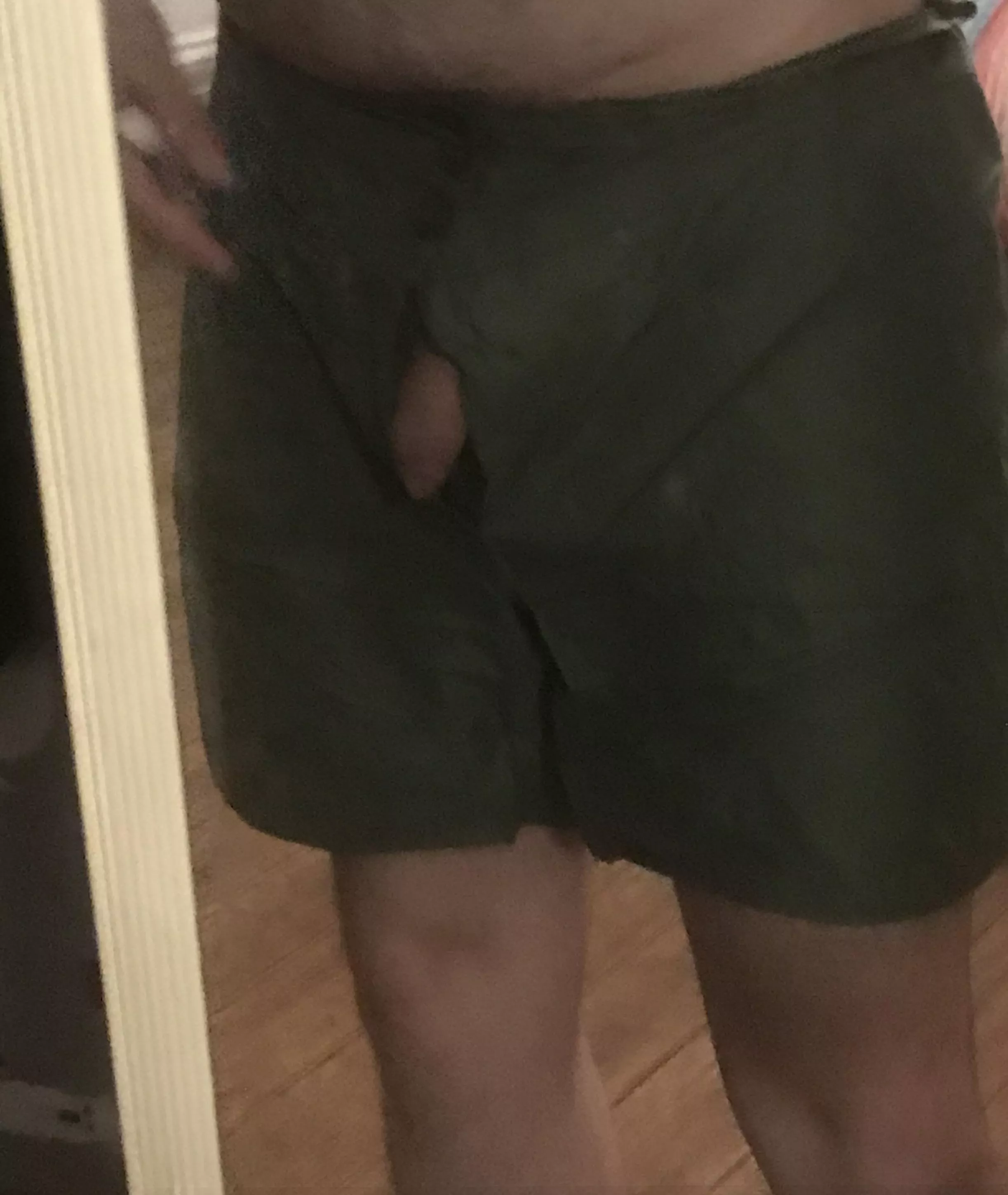 Bought these 1953 military issued boxers and my uncut cock keeps slipping out