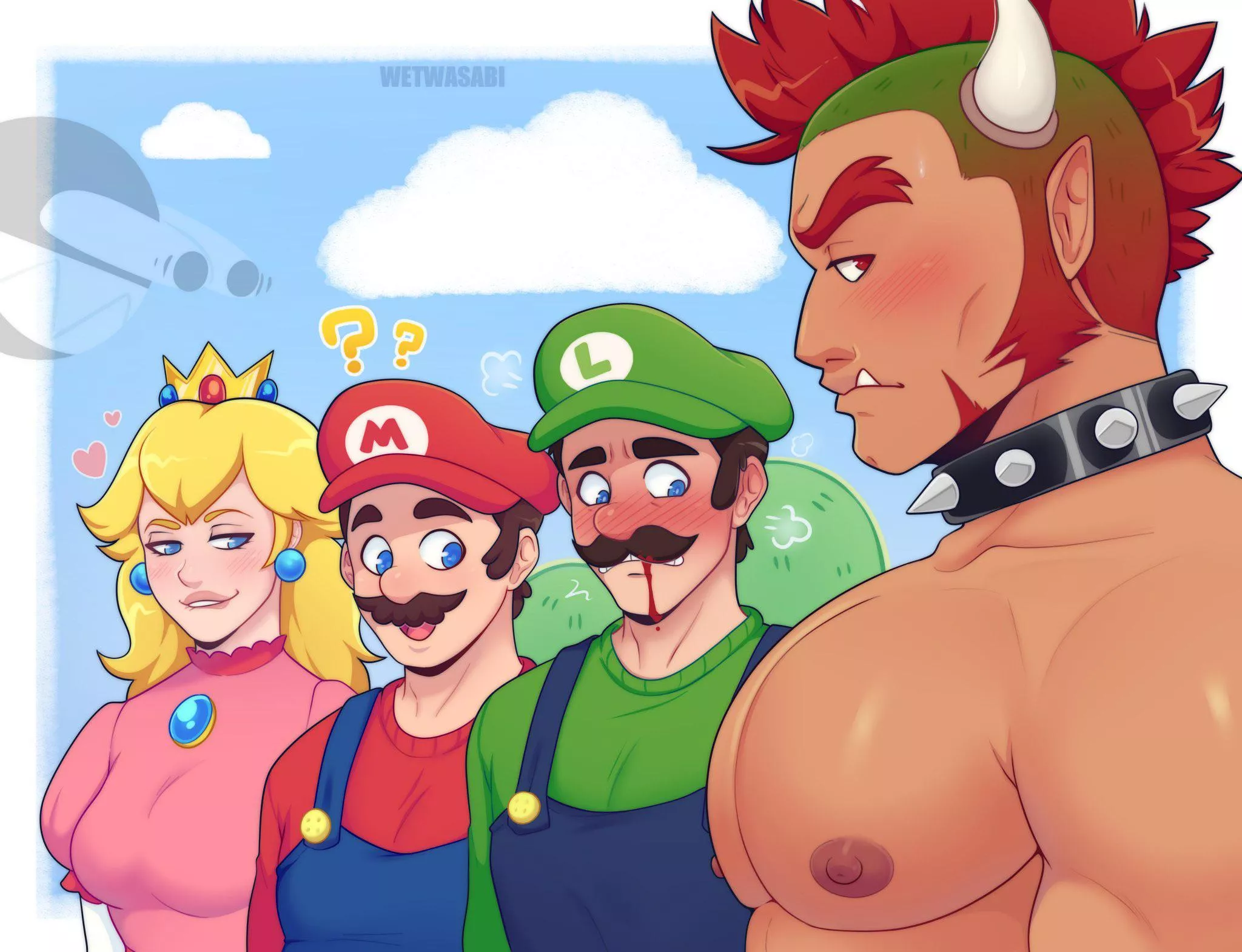 Bowser titties (WetWasabi)