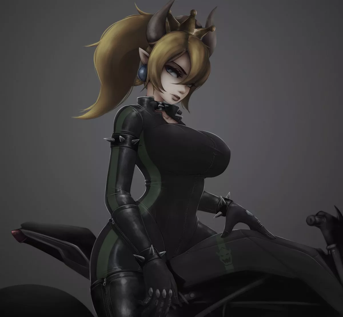 Bowsette Biker (Imp) [Mario]