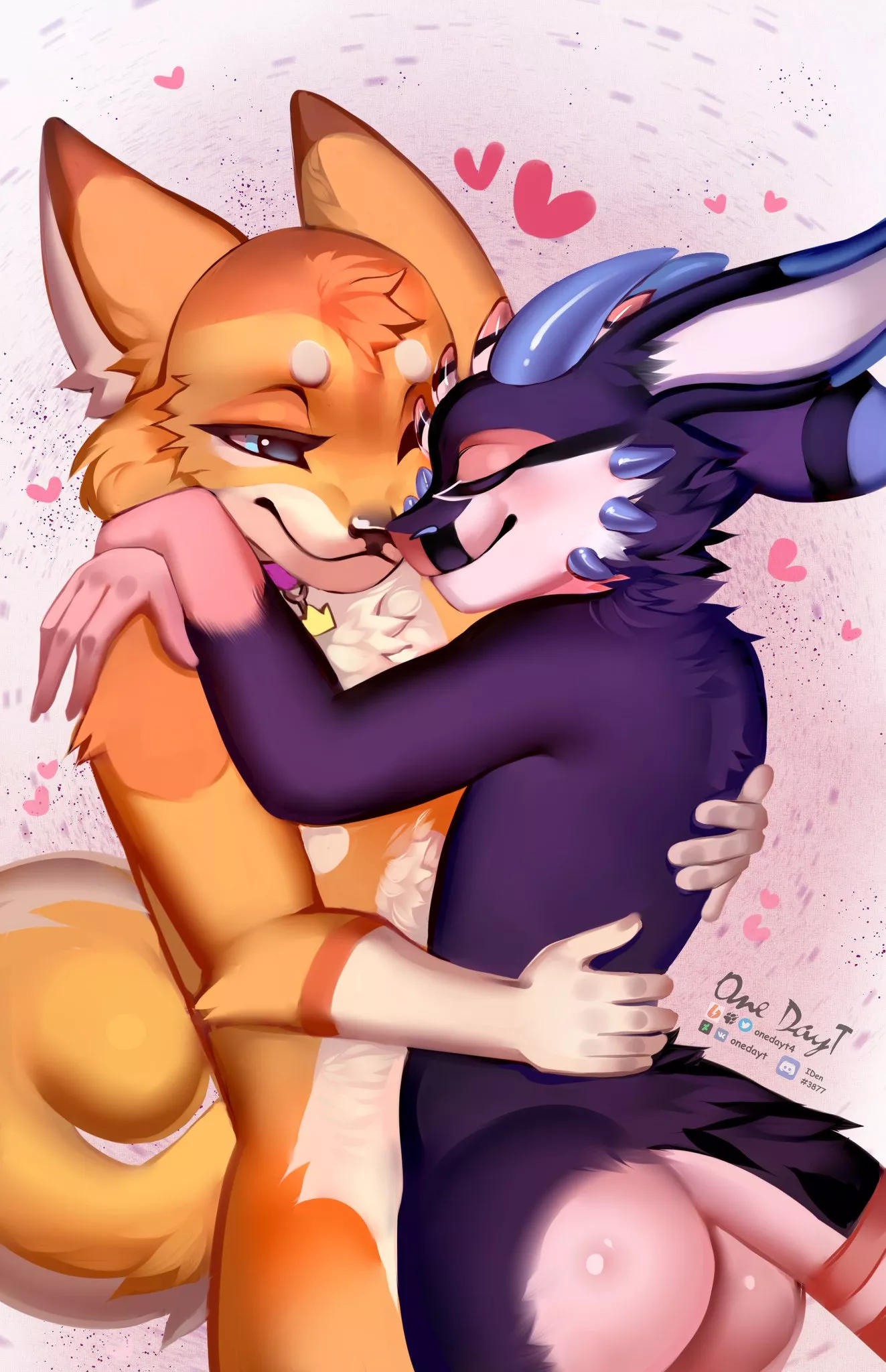 Boyfriend and I one year Anniversary (art by OnedayT)