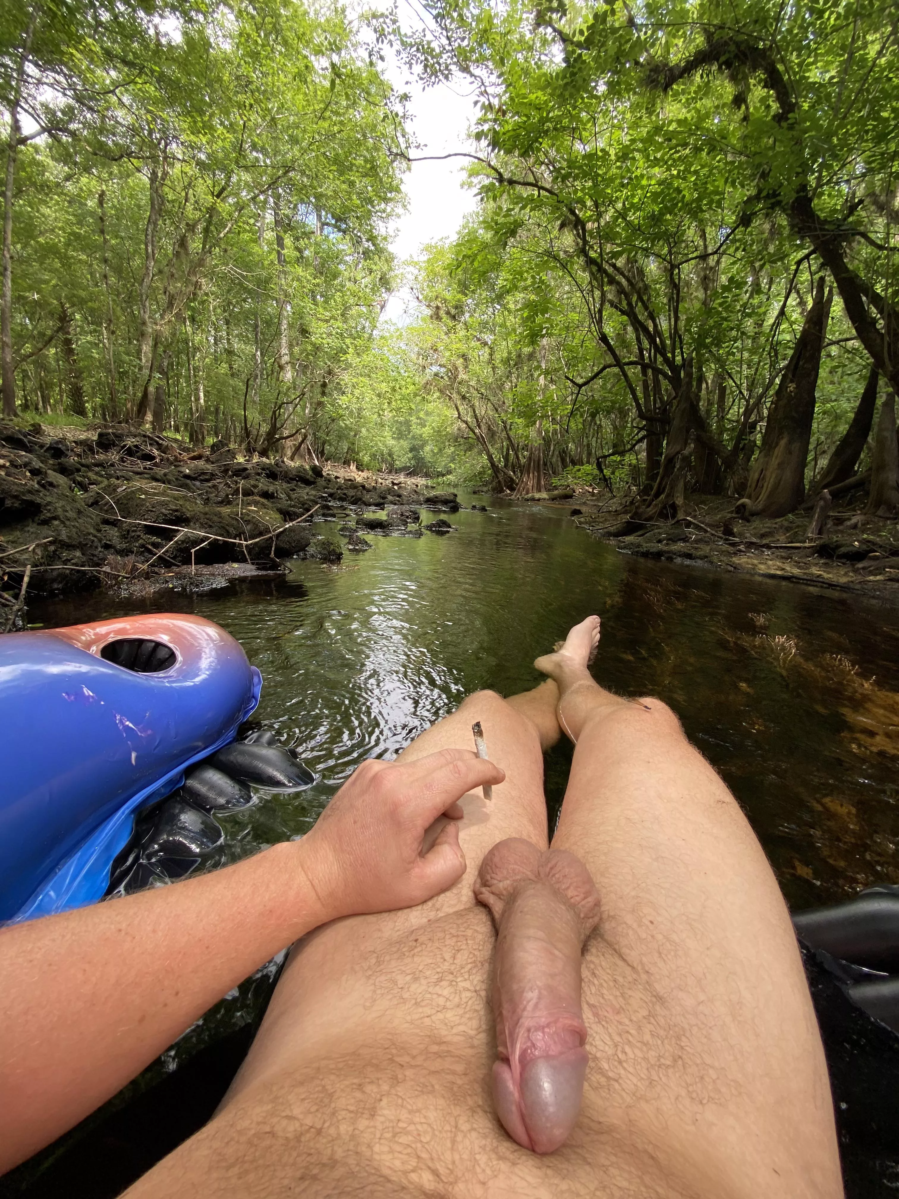 Brb, getting high and tubing into nature [m]