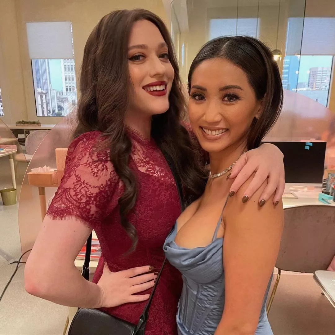 Brenda Song and Kat Dennings