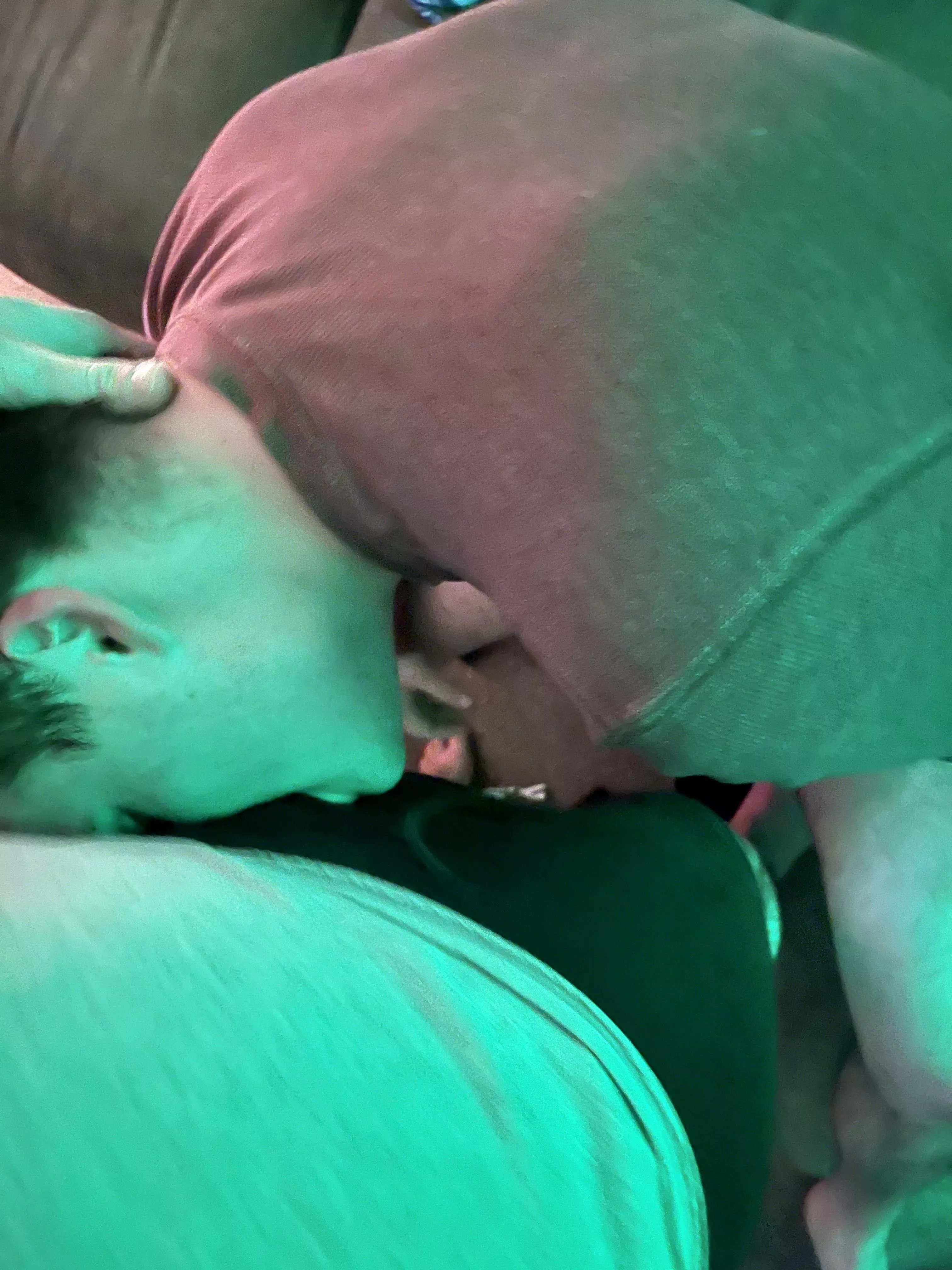 Bro Pressing My Face Into his Cock