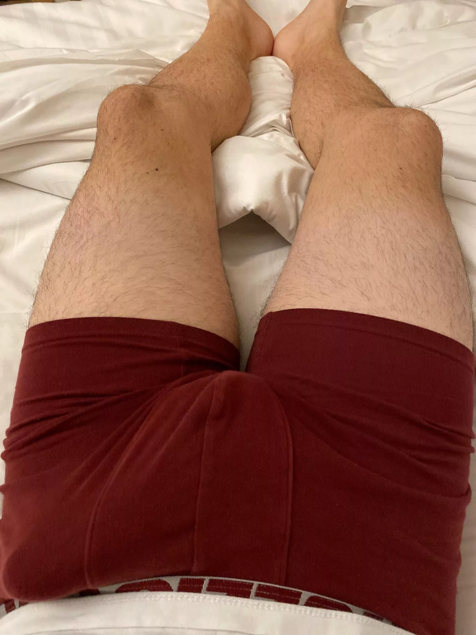 Bulge and legs ðŸ¦µ waiting your comments