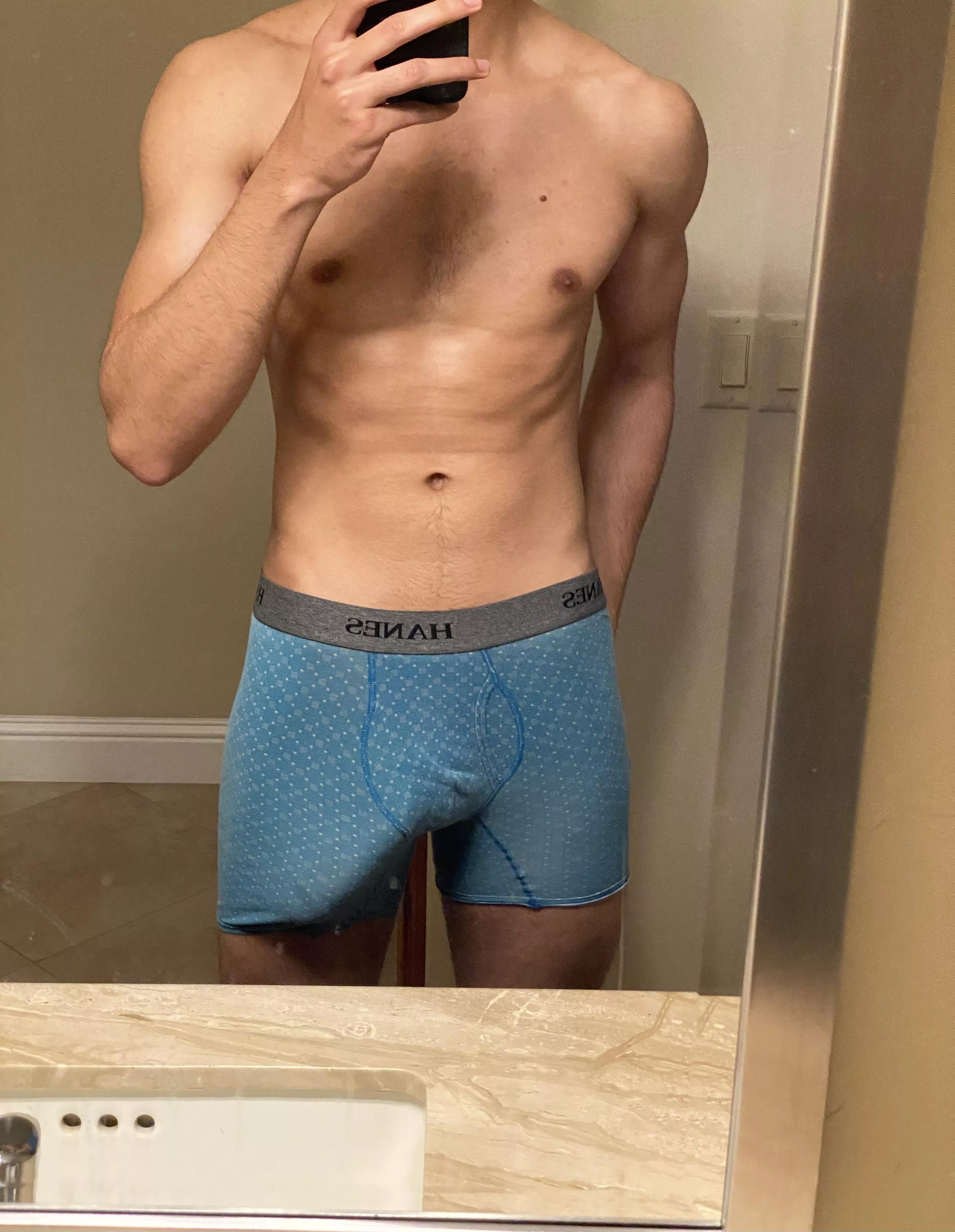 Bulging in blue