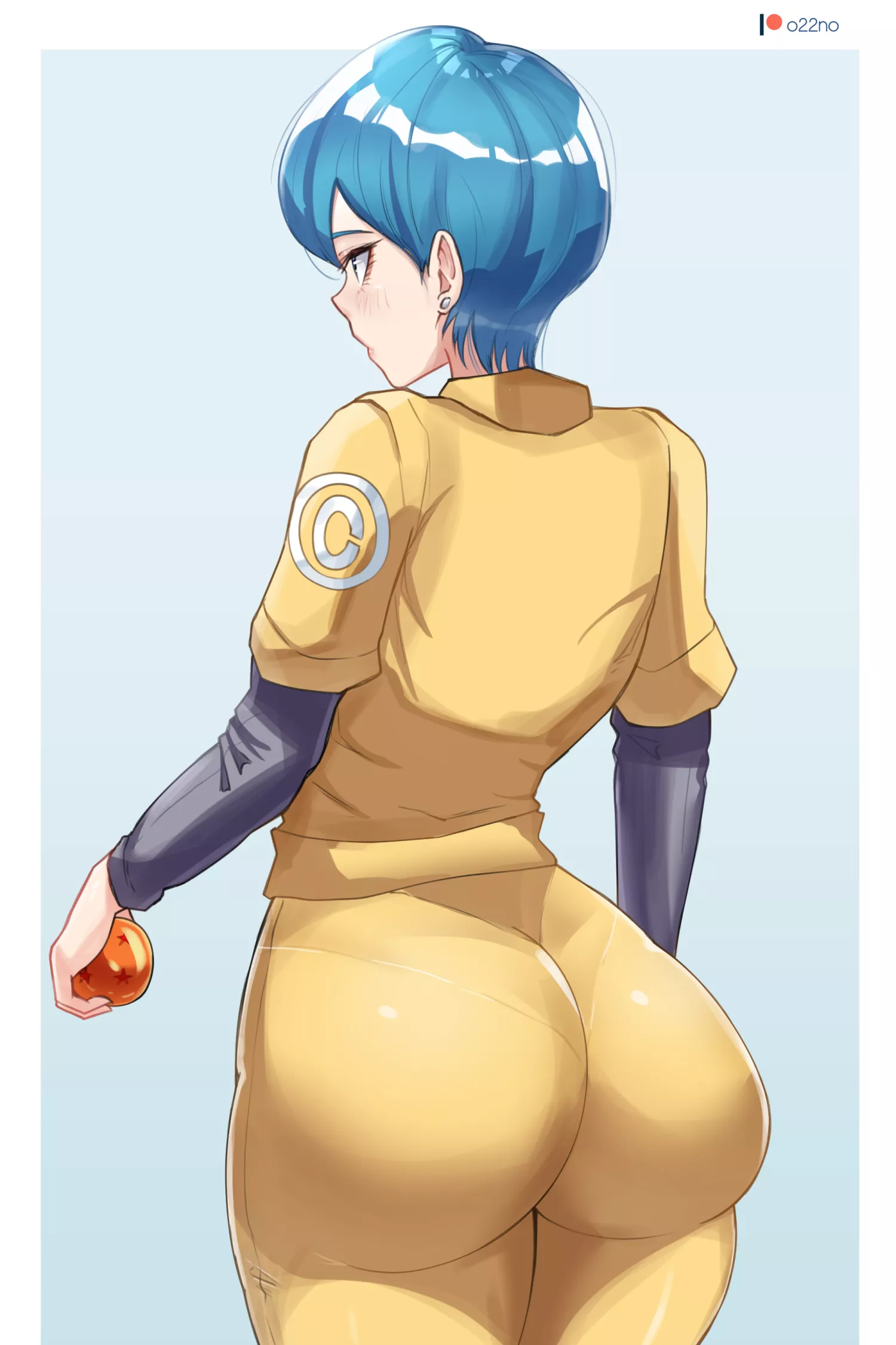 Bulma Lewd Booty (O22no) [Dragon Ball Z]