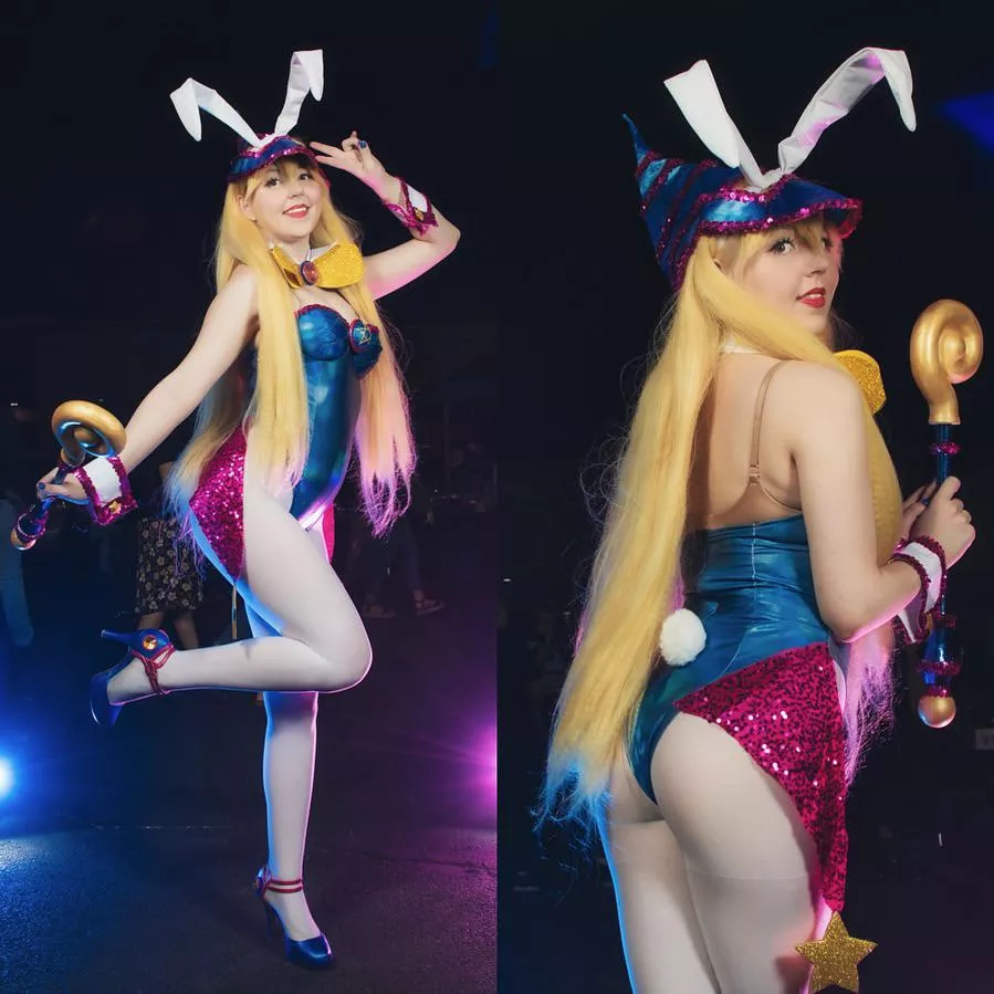 Bunny Dark Magician Girl cosplay made by meðŸ’– (Anibae)