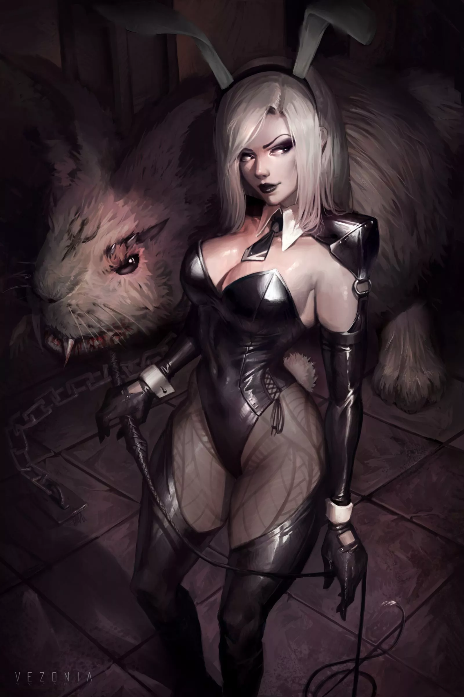 Bunny Girl Domme by Vezonia Lithium