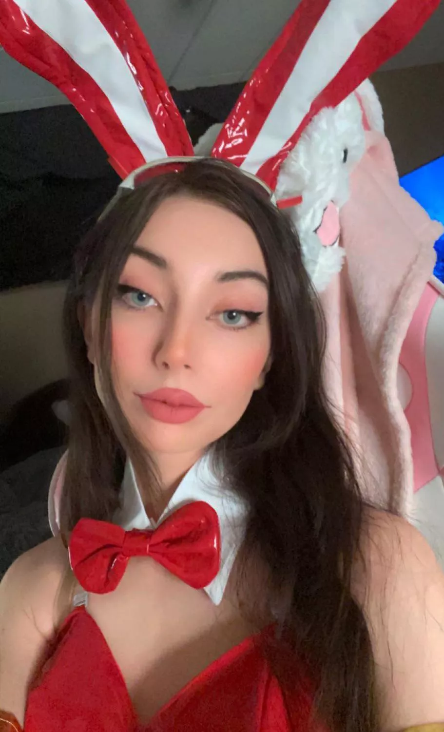 bunny girl makeup :)