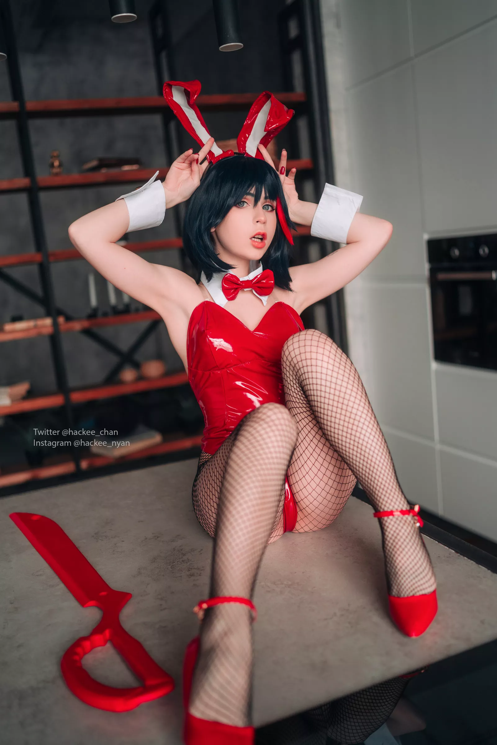 Bunny girl Ryuko by Hackee