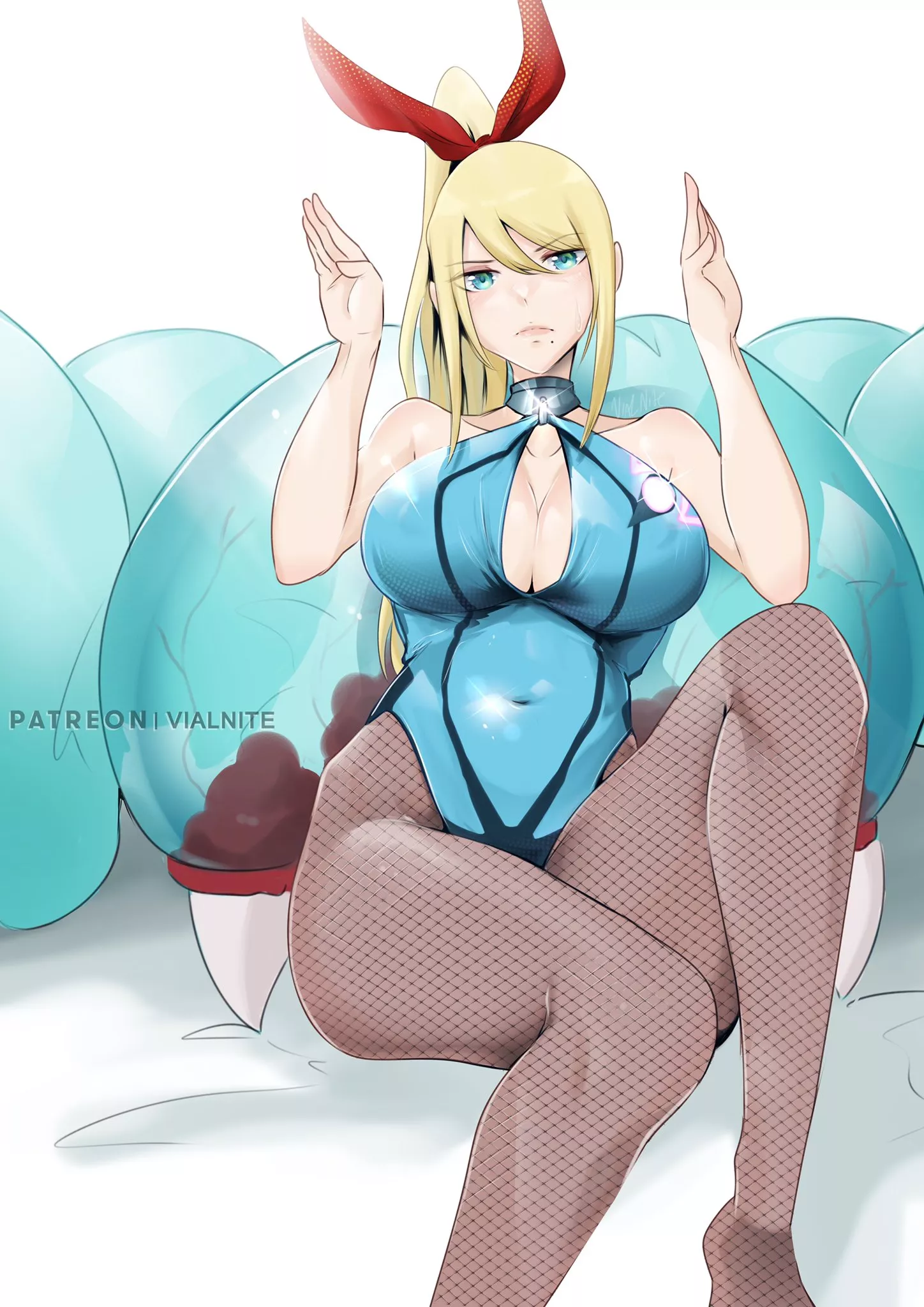 Bunny Girl Samus Resentment (Vialnite) [Metroid]