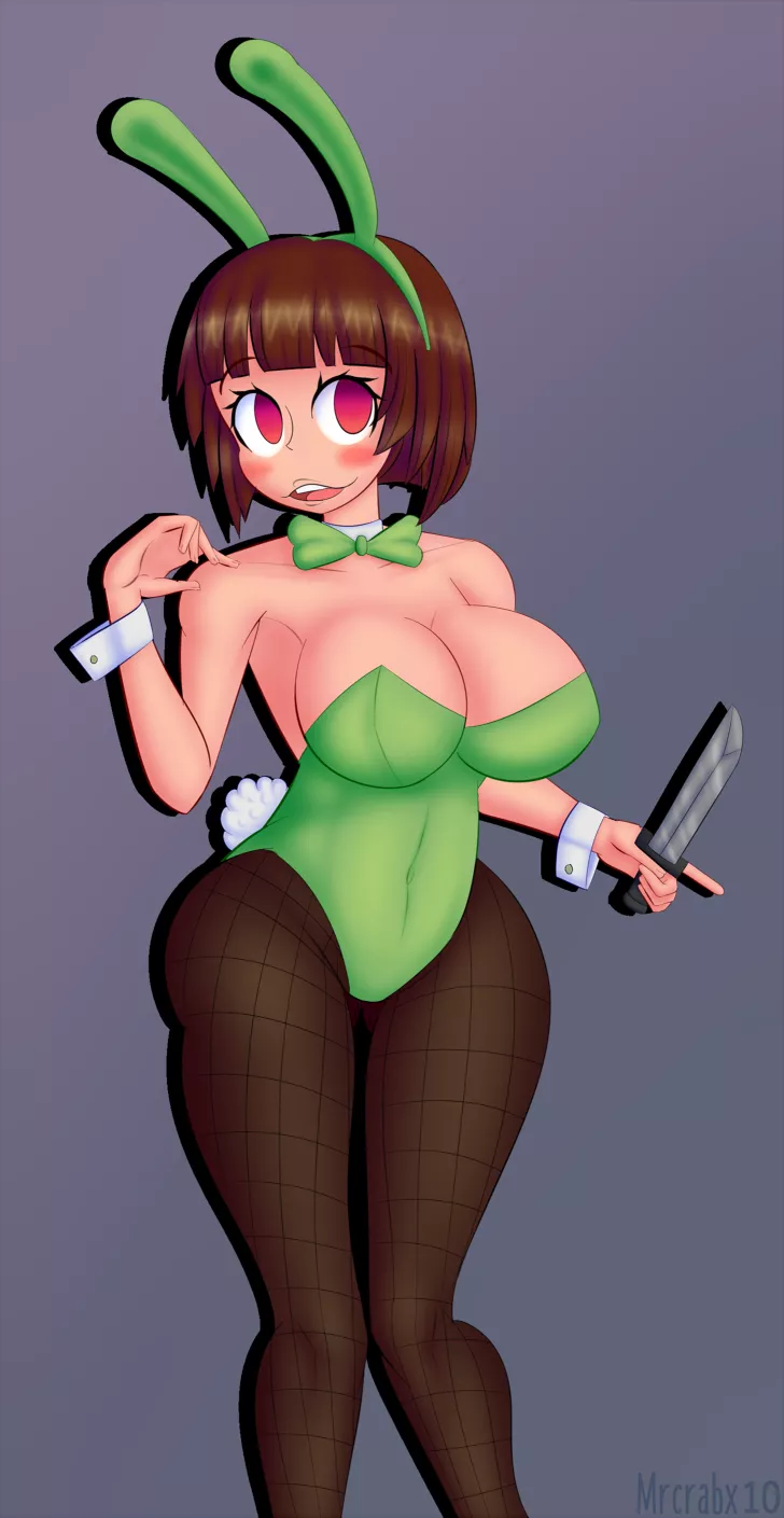 Bunnygirl Chara (Mrcrabx10) [Undertale]