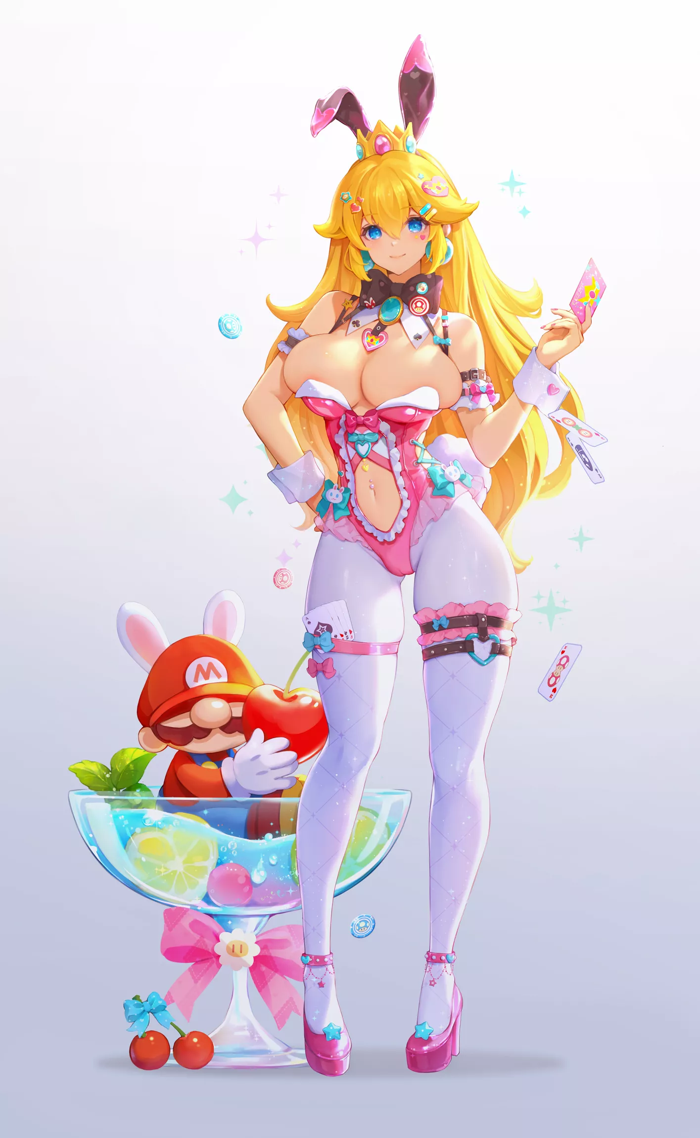 Bunnygirl Peach