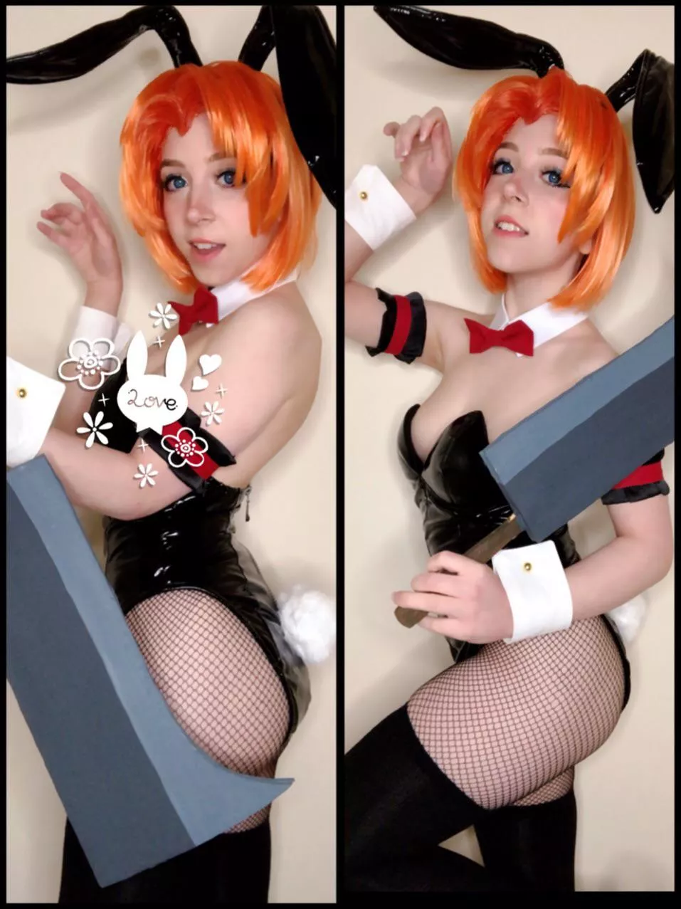 Bunnygirl Rena Ryuugu by knifearella :3