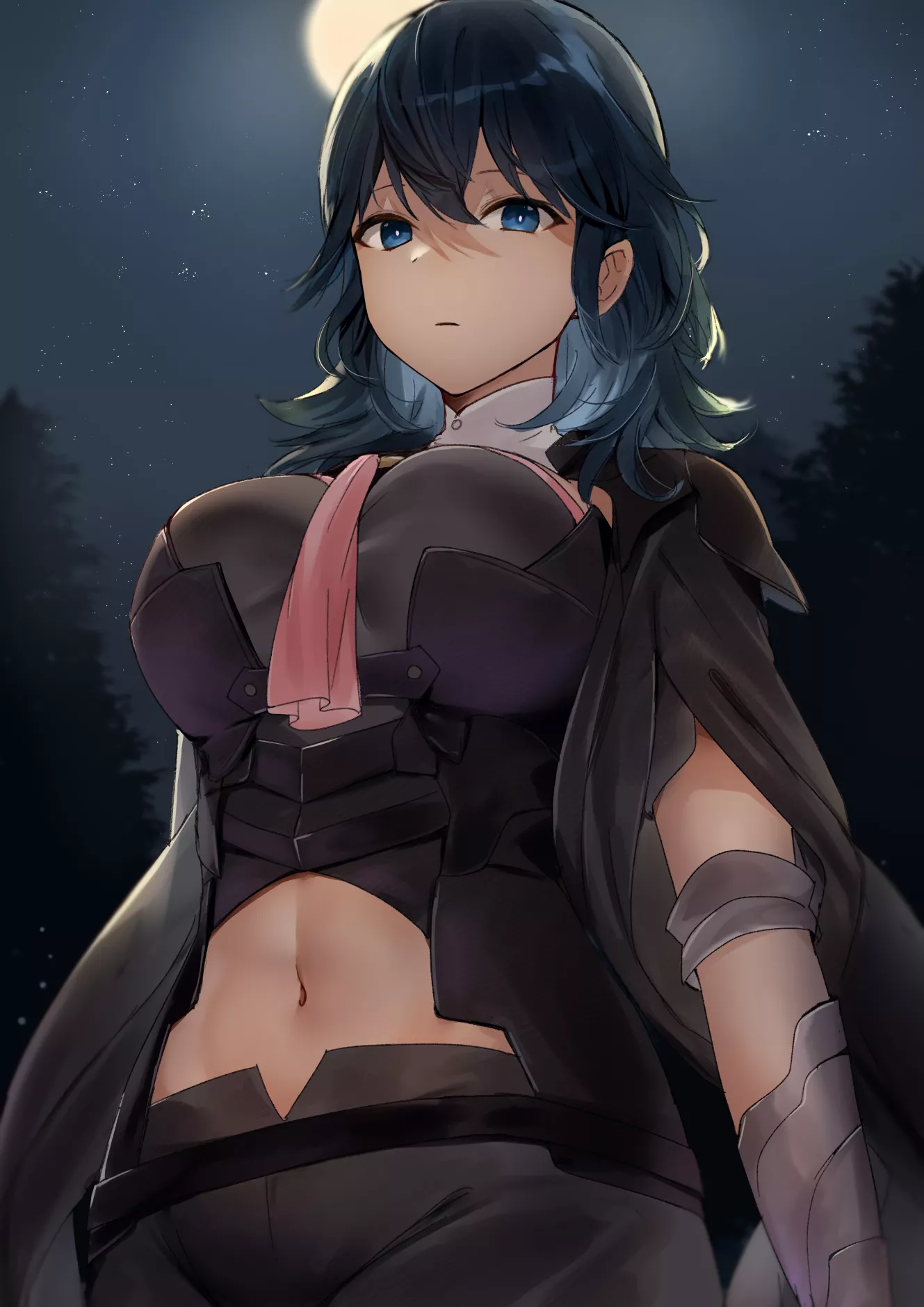 Byleth at Night [Fire Emblem: Three Houses]