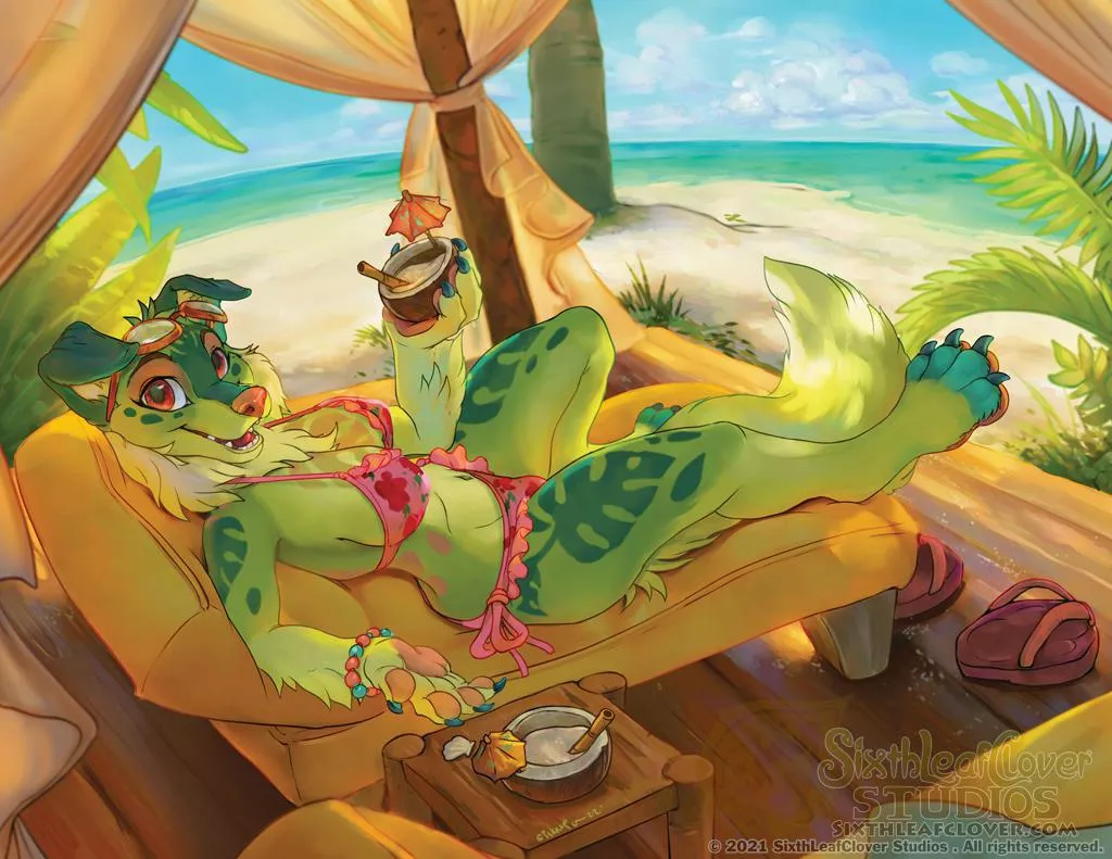 Cabana Paradise (By myself SixthLeafClover)