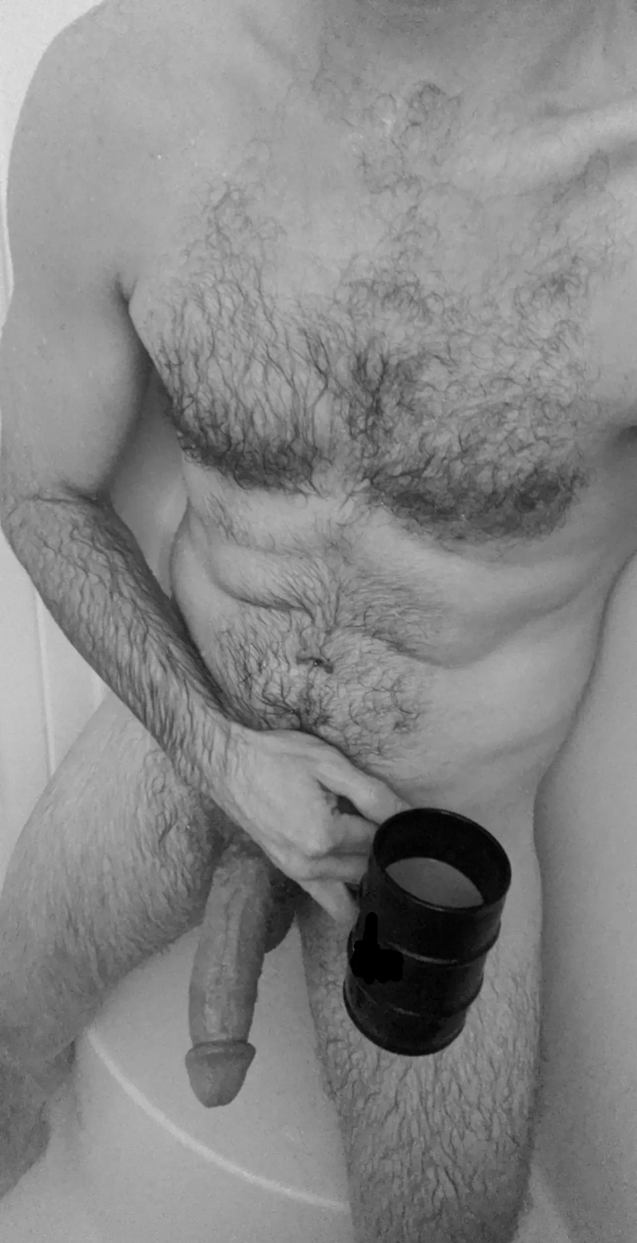 Caffeine and a shower to start the day