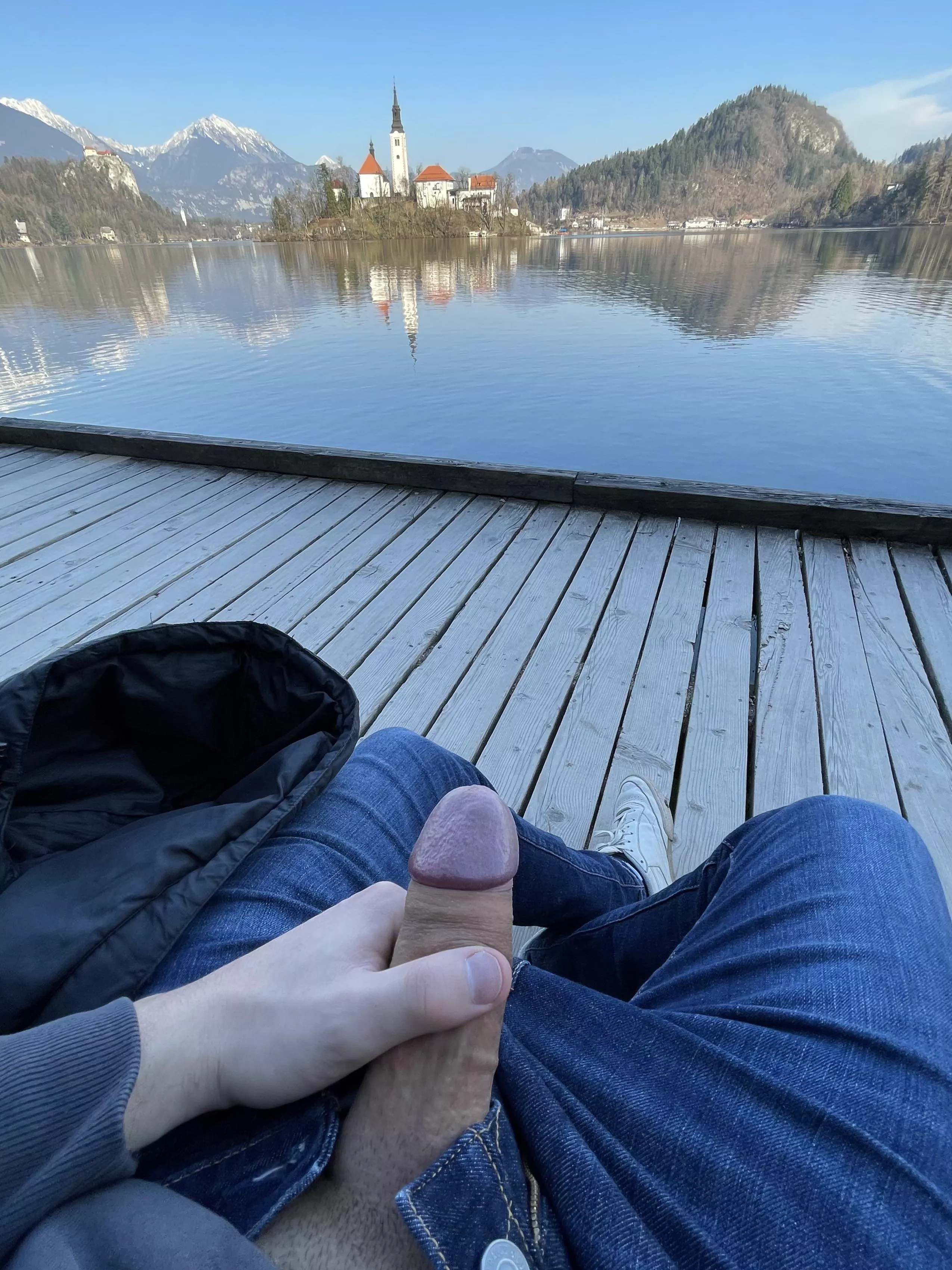 Came for the view, stayed to show my cock