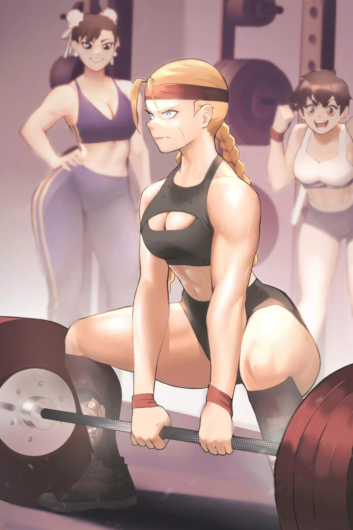 cammy deadlift(@zukululuu)[Street Fighter]