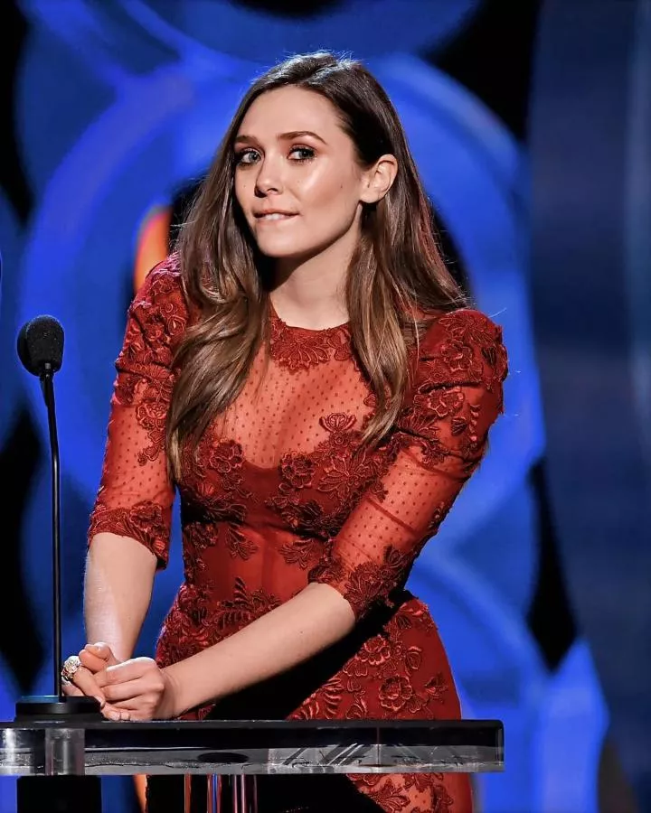 can anyone make me cum for Elizabeth Olsen?