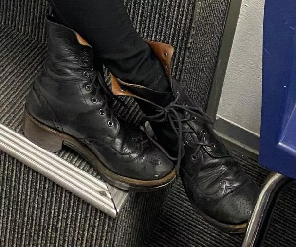 Can anyone please help me identify these boots or recommend something similar? I'm looking for brogue boots with a higher ankle than traditional models (such as Loake Bedale or Grenson Fred).