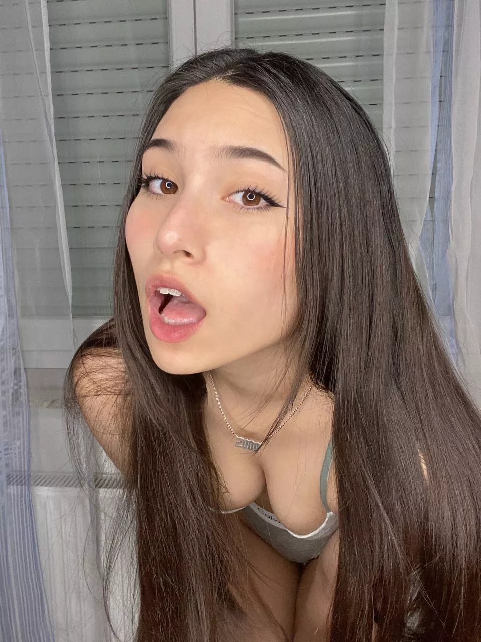 Can I be your Asian baby girl who can fuck? <3