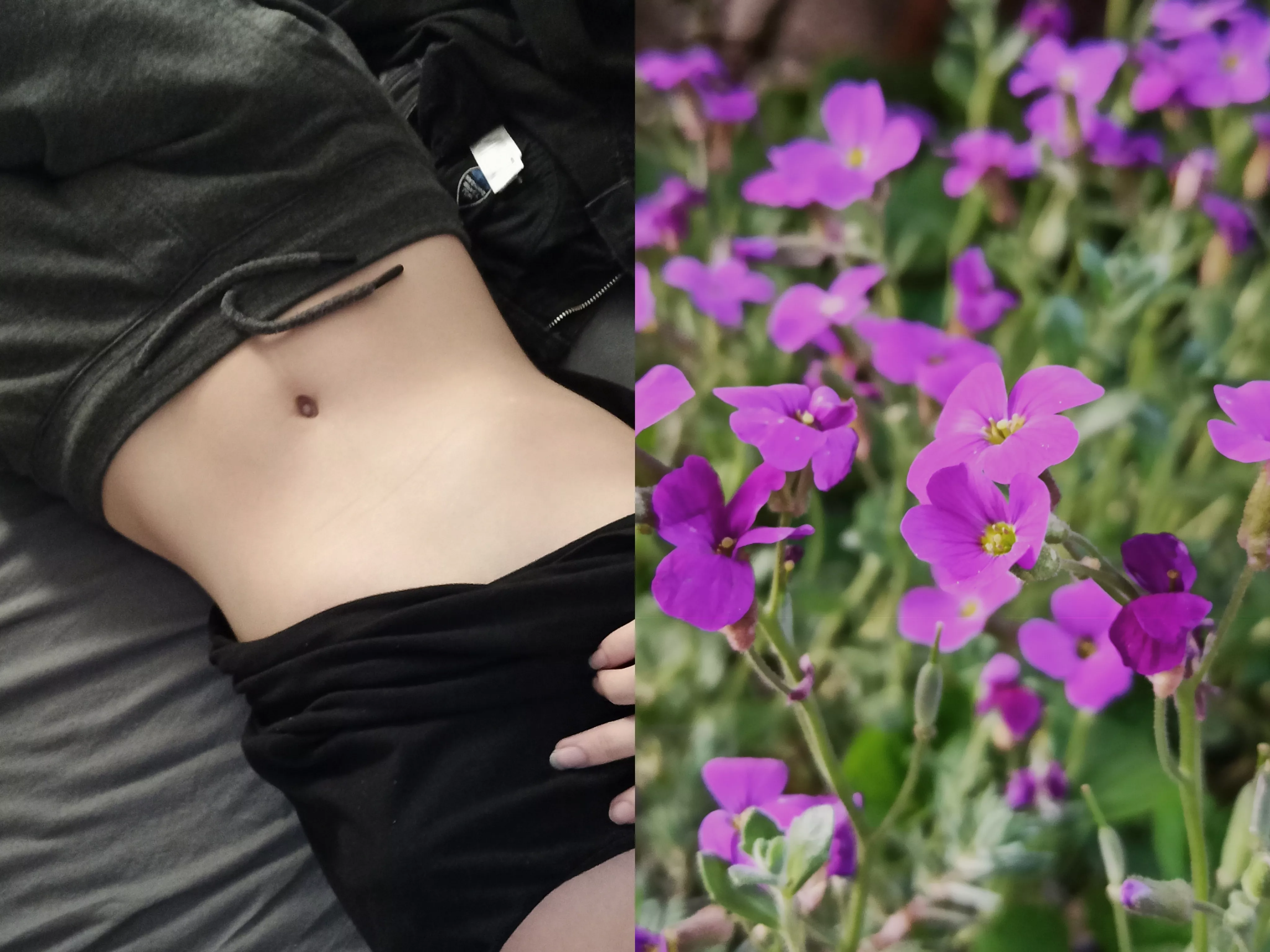 Can I interests you in femboy tummy and flowers? 🤗