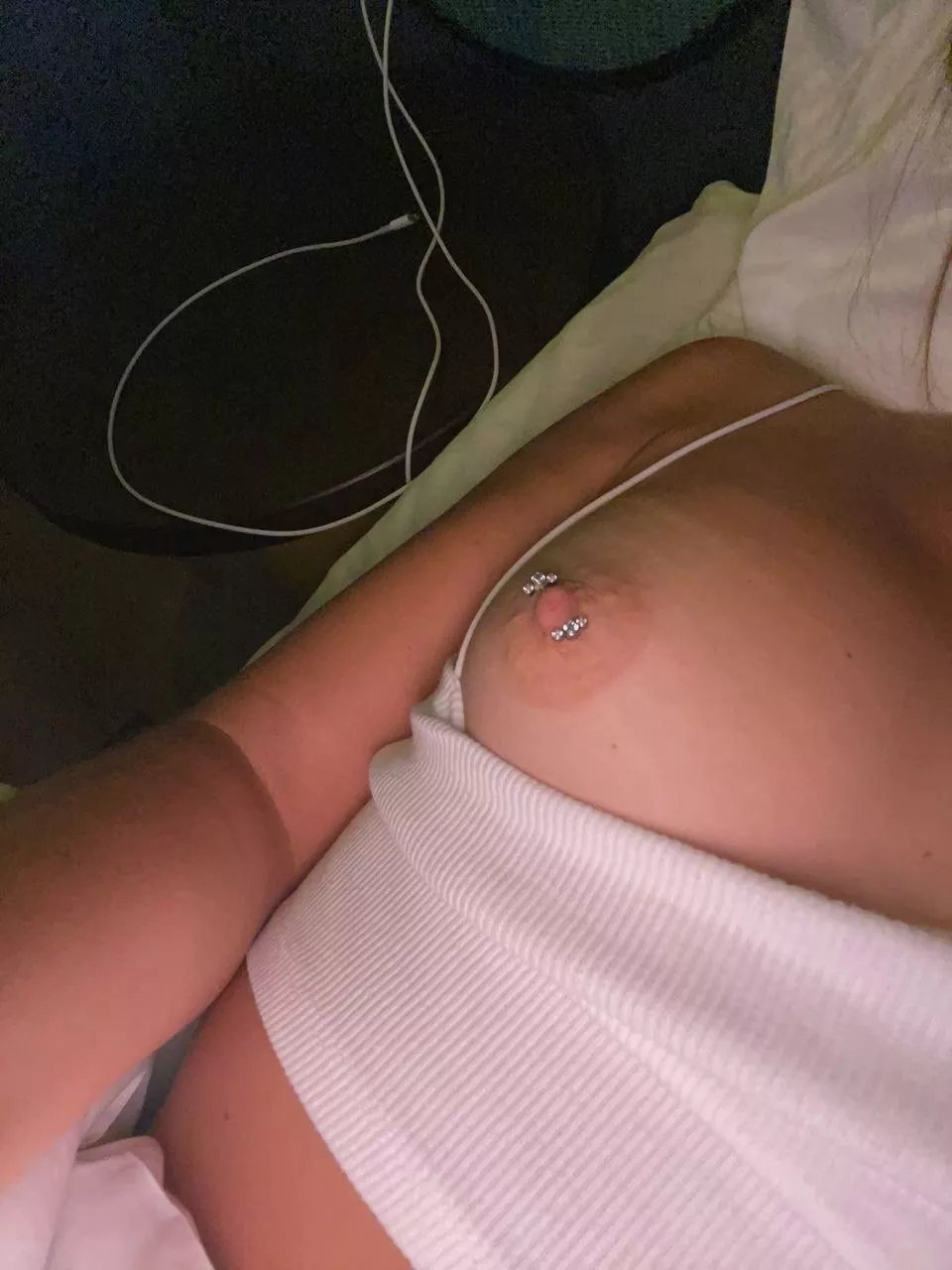 Can you make me cum using only my tits?